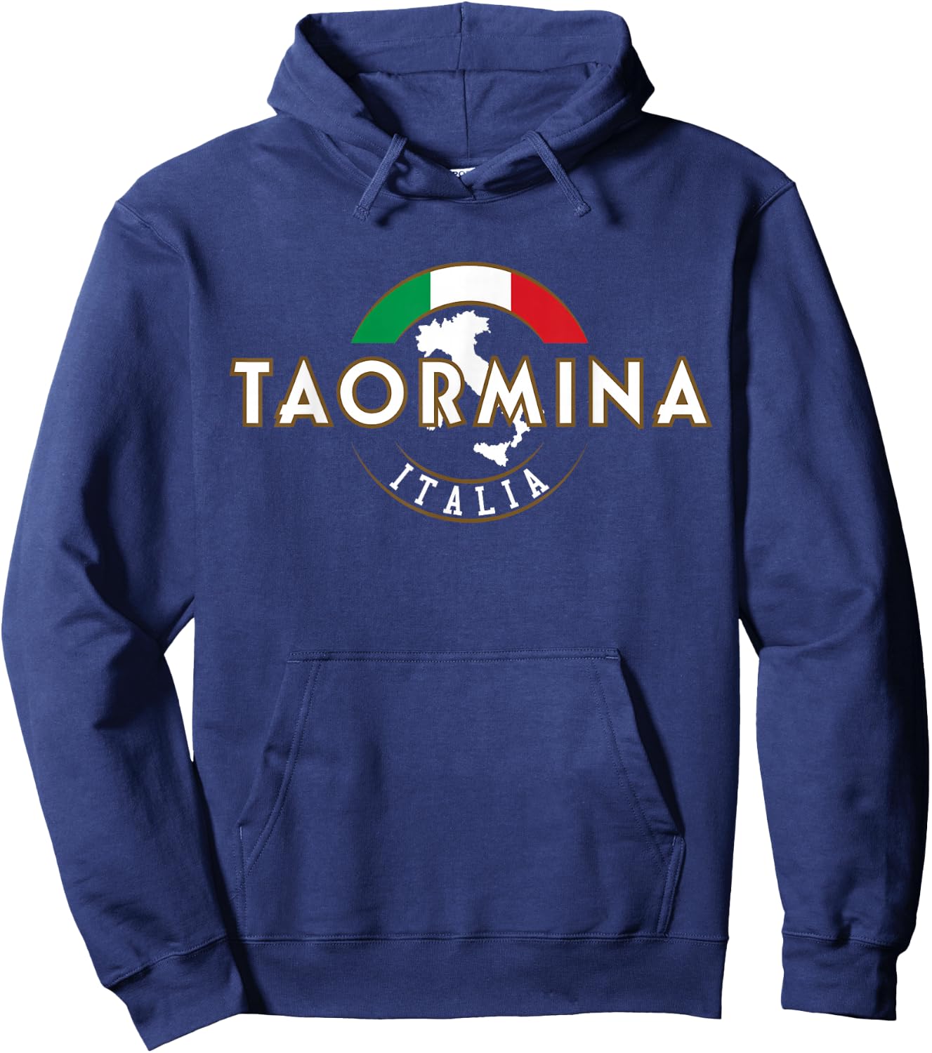 Taormina Italia Italy Hoodie - Hoodie | Navy