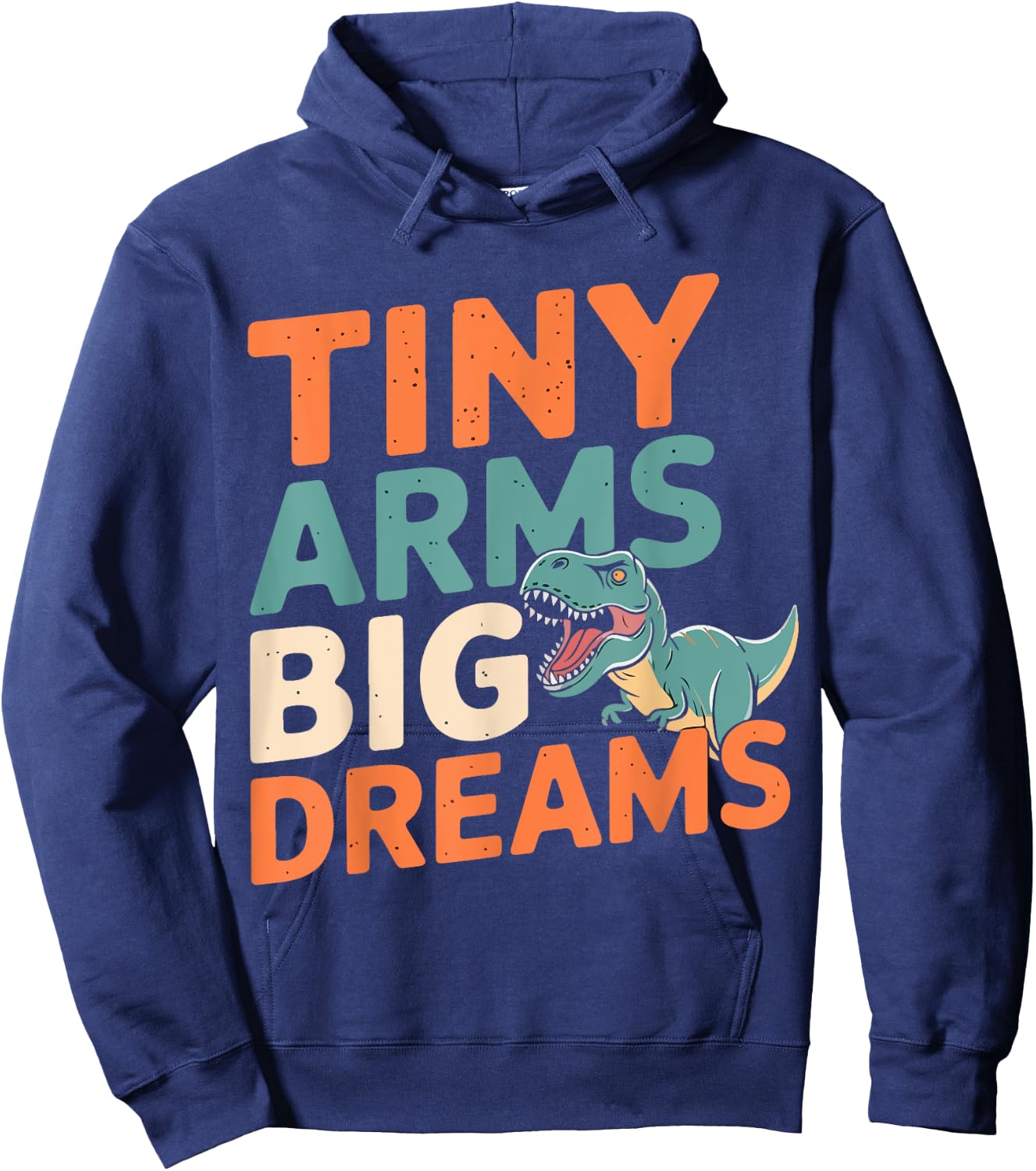 Funny T-Rex Tiny Arms Hoodie - Hoodie | Navy