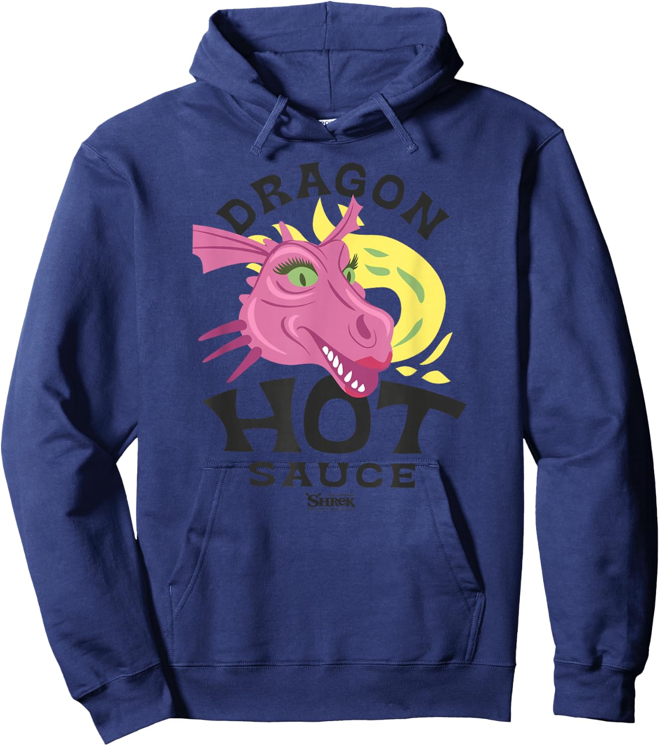 Shrek Dragon Hot Sauce Hoodie - Hoodie | Navy