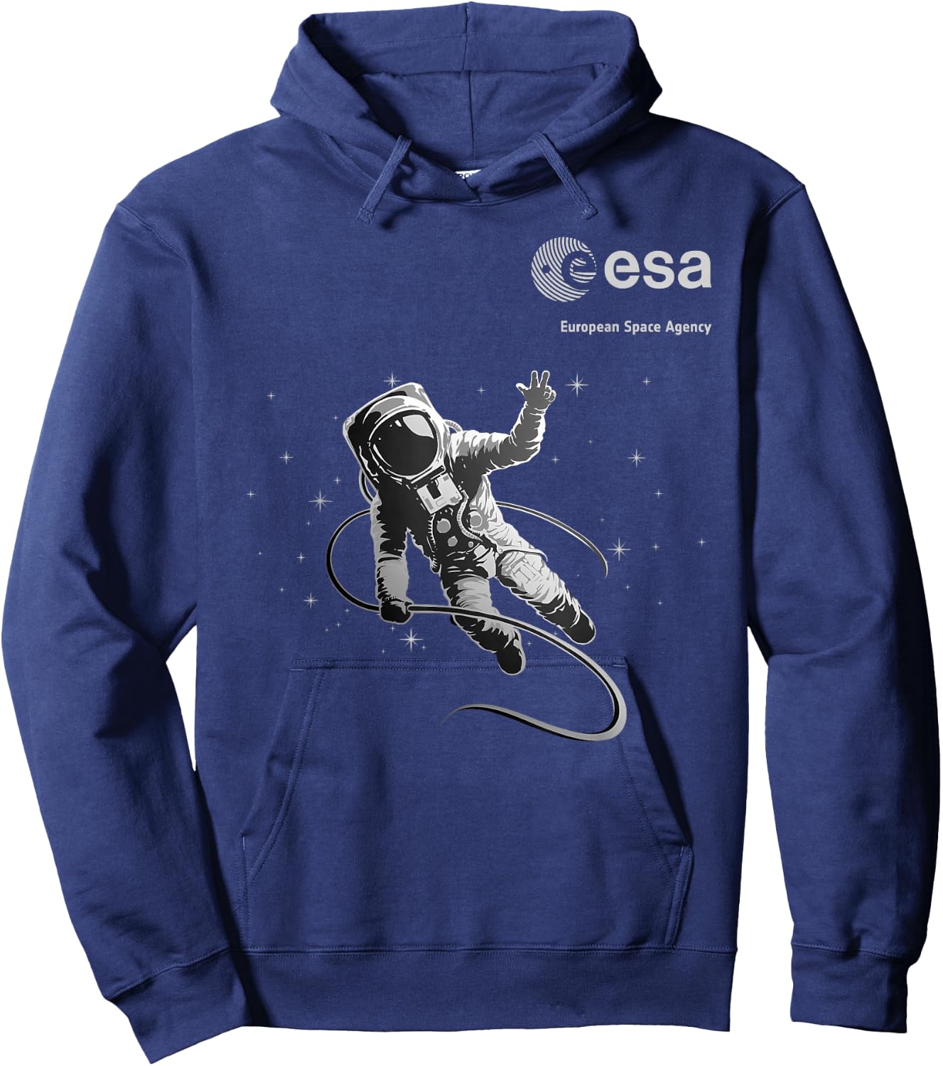 ESA European Space Agency Astronaut , black Hoodie - Hoodie | Navy
