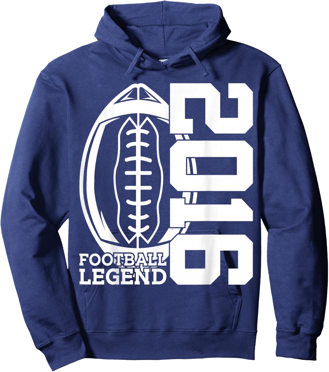 10 Years Football Legend 2016 10th Birthday Hoodie - Hoodie | Navy