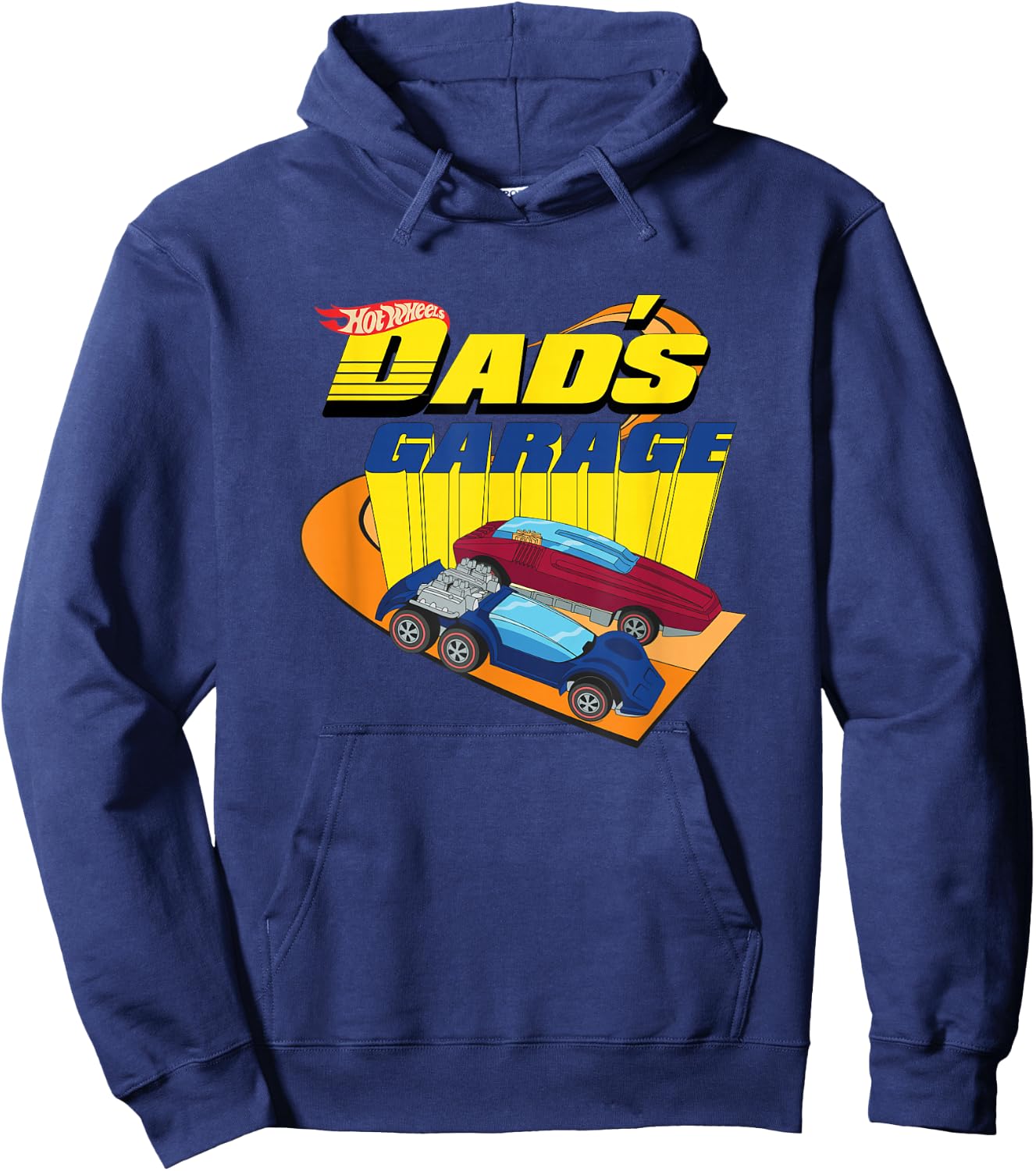 Hot Wheels - Father's Day Dad's Garage Hoodie - Hoodie | Navy