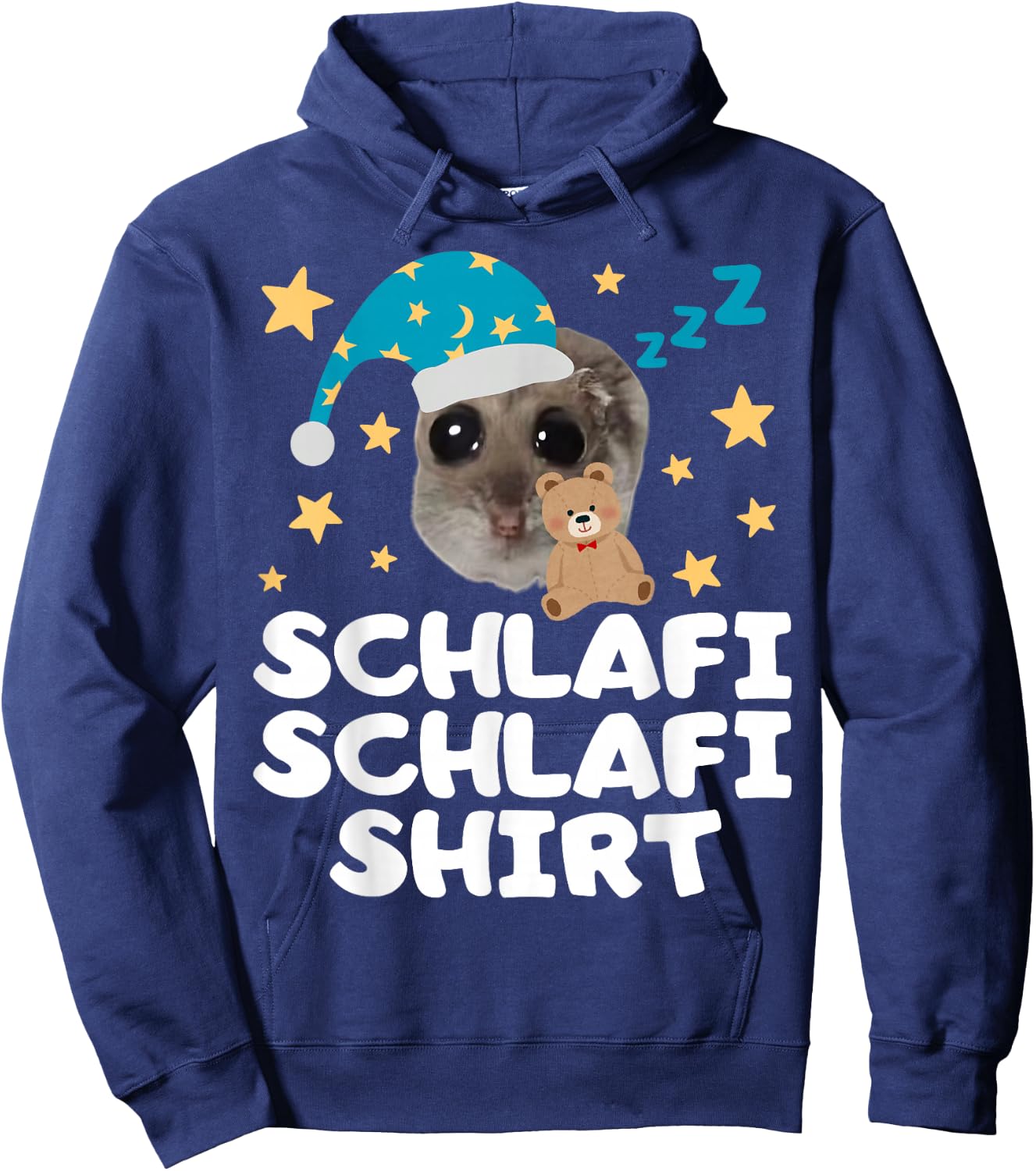 Hamsti Schlafi Hoodie - Hoodie | Navy