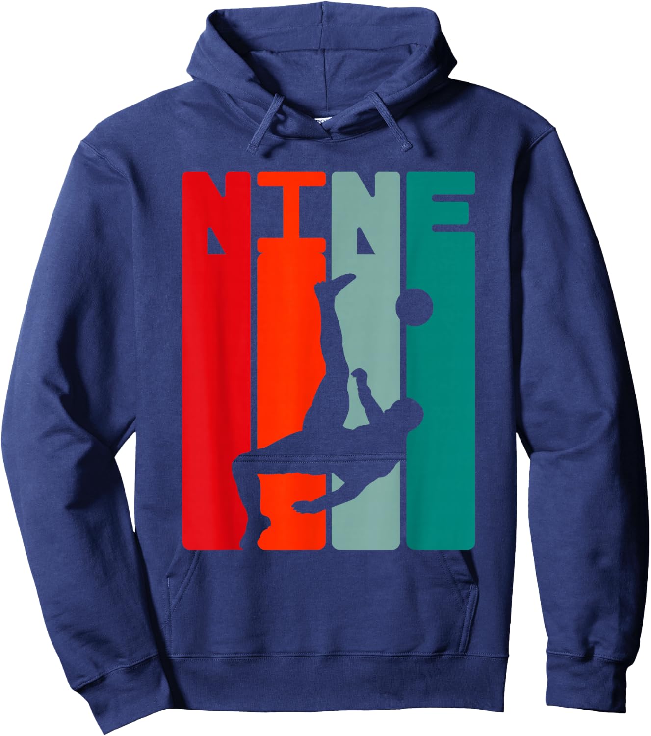 9. Geburtstag Fußballer 9 Jahre Fußball Jungs Hoodie - Hoodie | Navy