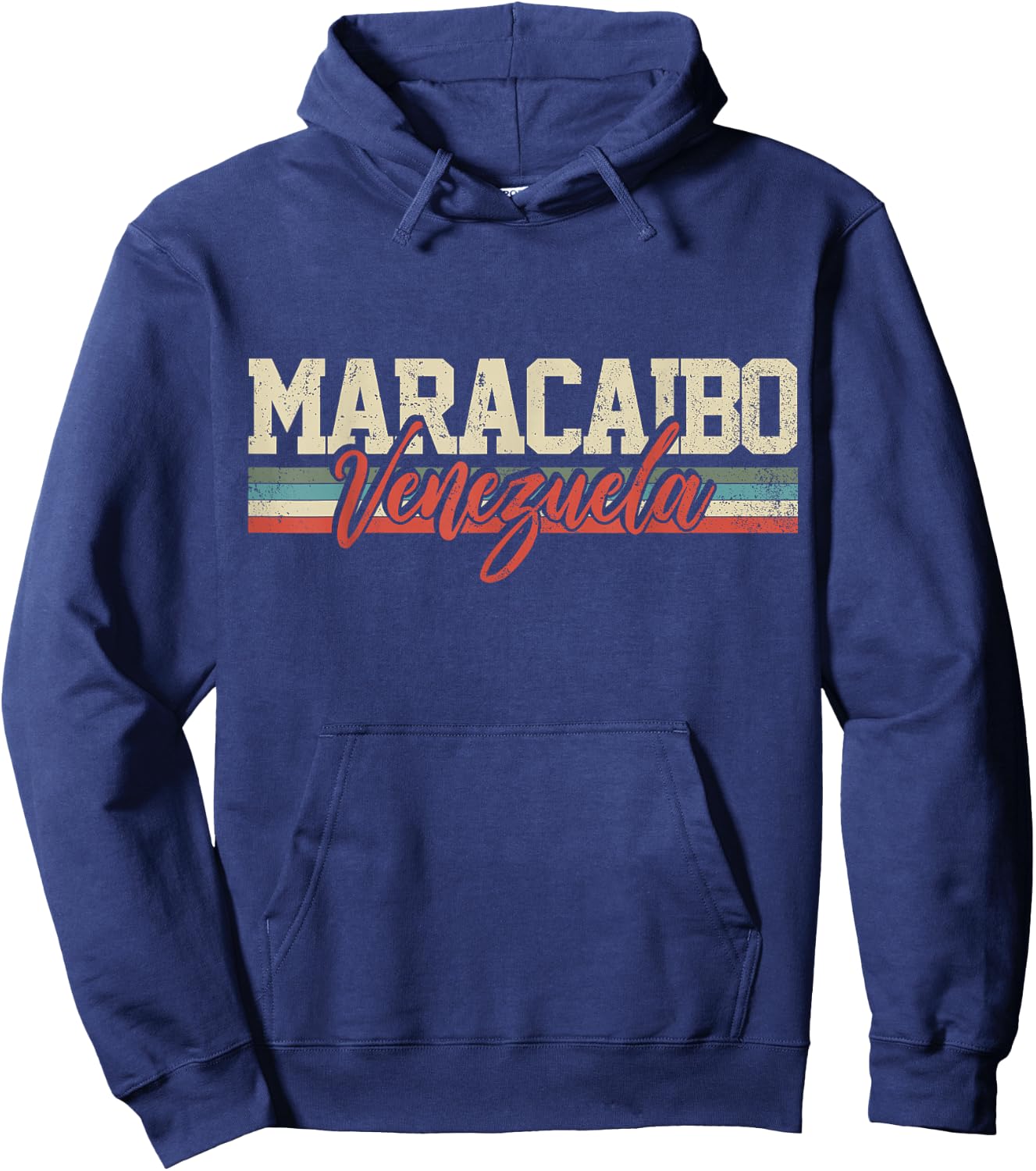 Maracaibo Venezuela Travel Souvenir Retro Gift Hoodie - Hoodie | Navy
