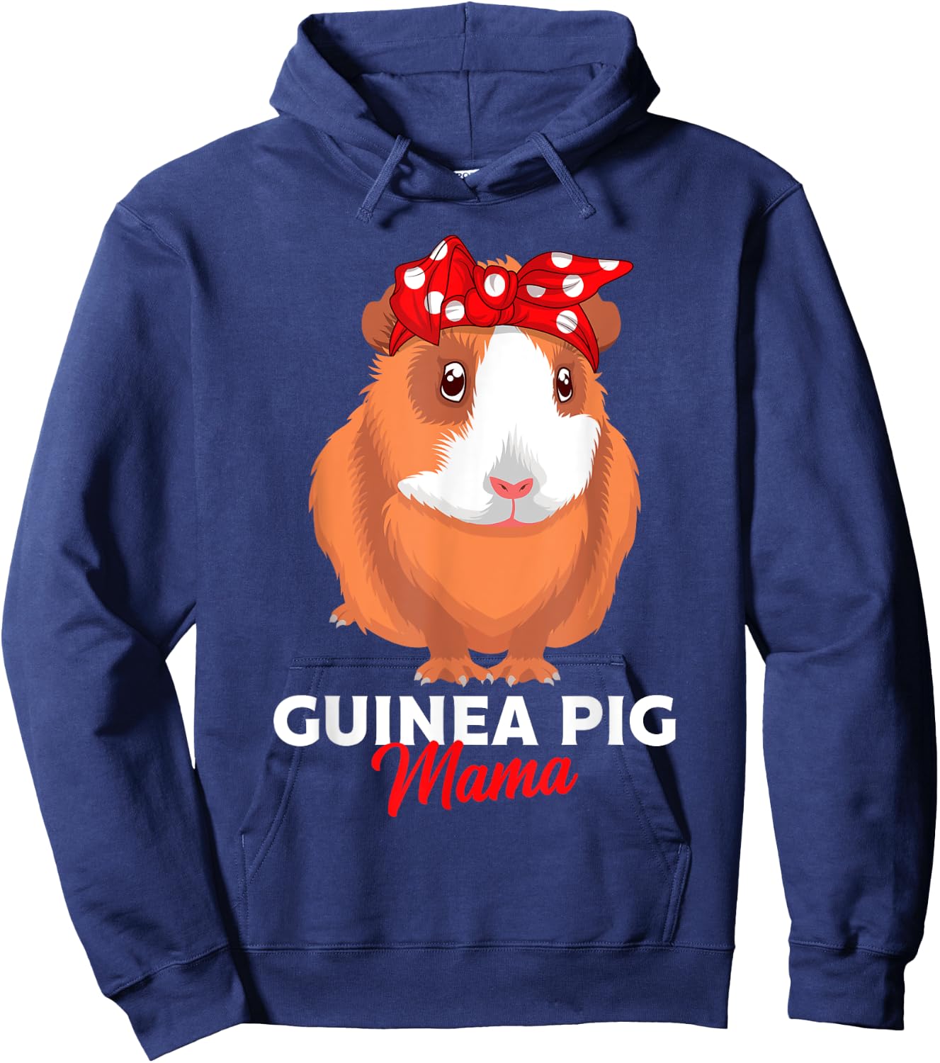 Guinea Pig Mama Guinea Pigs Funny Girls Hoodie - Hoodie | Navy