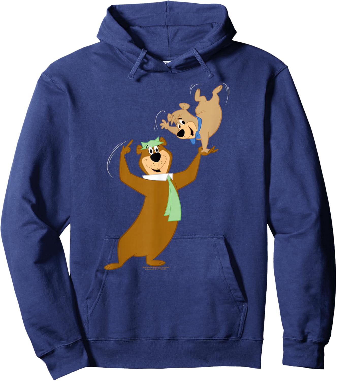 Yogi Bear Boo Boo Do Tricks Hoodie - Hoodie | Navy