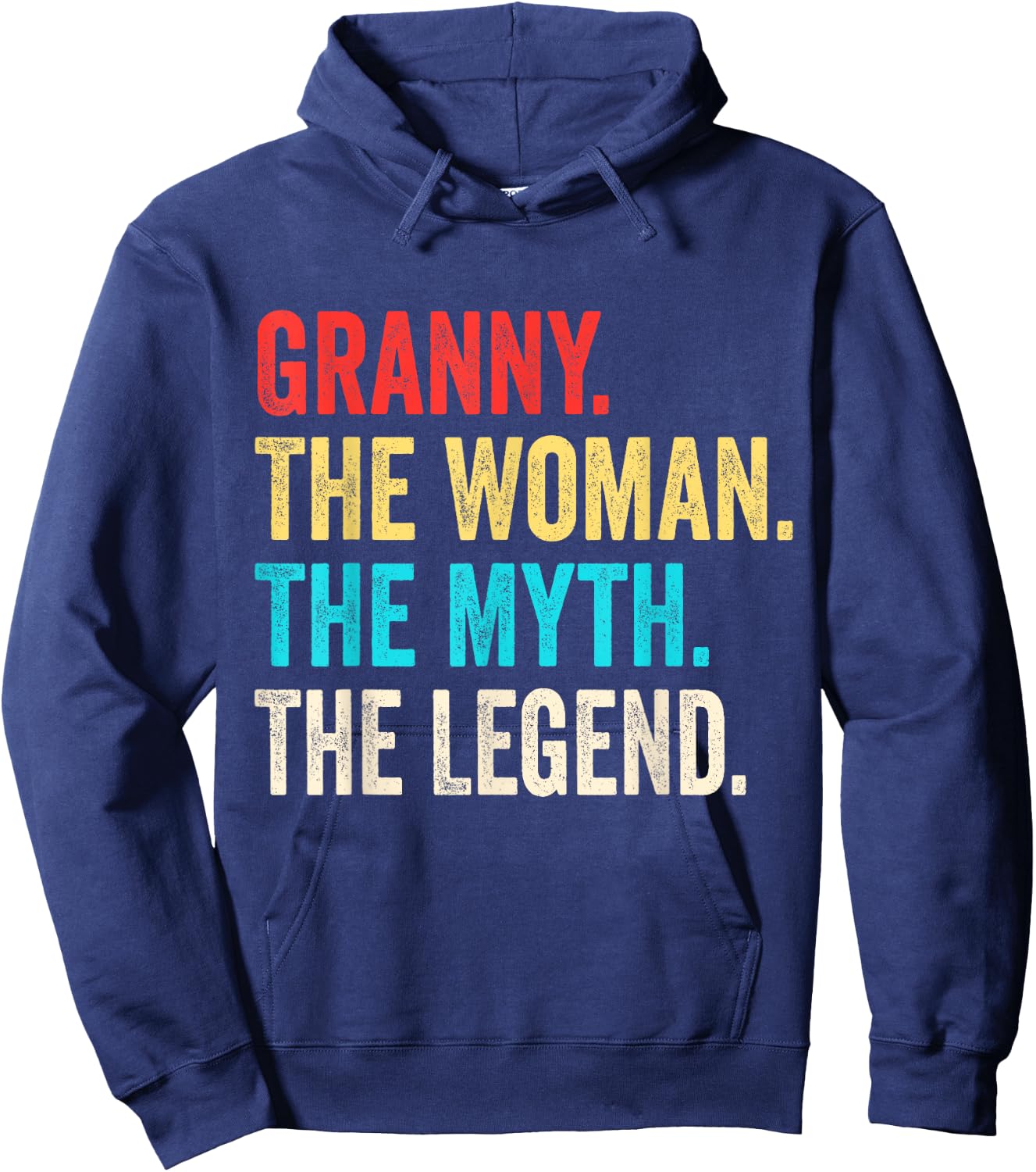 Granny The Woman The Myth And The Legend Hoodie - Hoodie | Navy