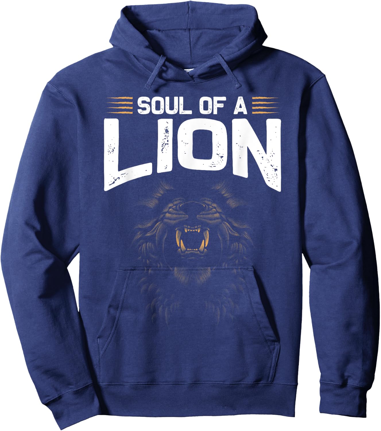Soul Of A Lion Hoodie - Hoodie | Navy