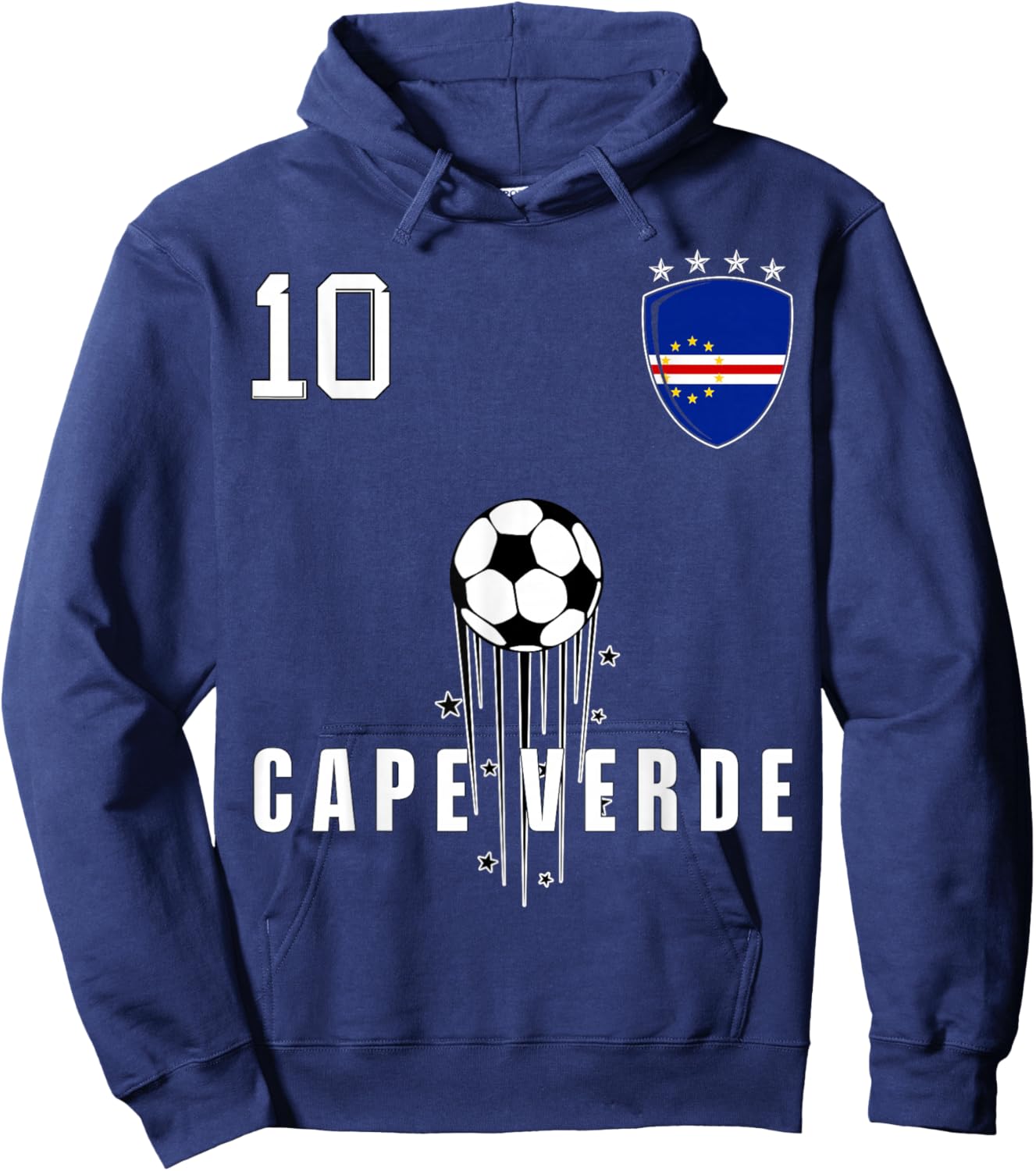 Cape Verde Flag Cape Verder Pride Lovers Hoodie - Hoodie | Navy