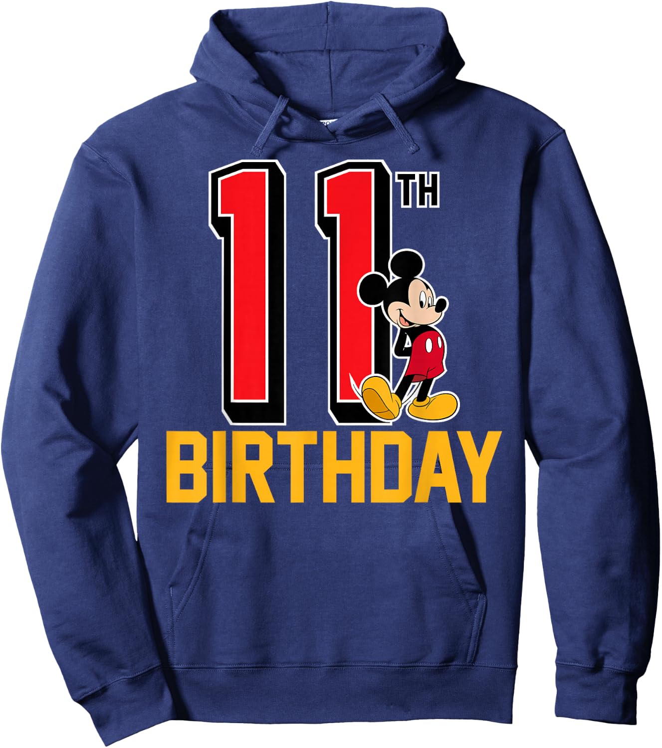 Disney - Mickey Mouse 11th Birthday Hoodie - Hoodie | Navy