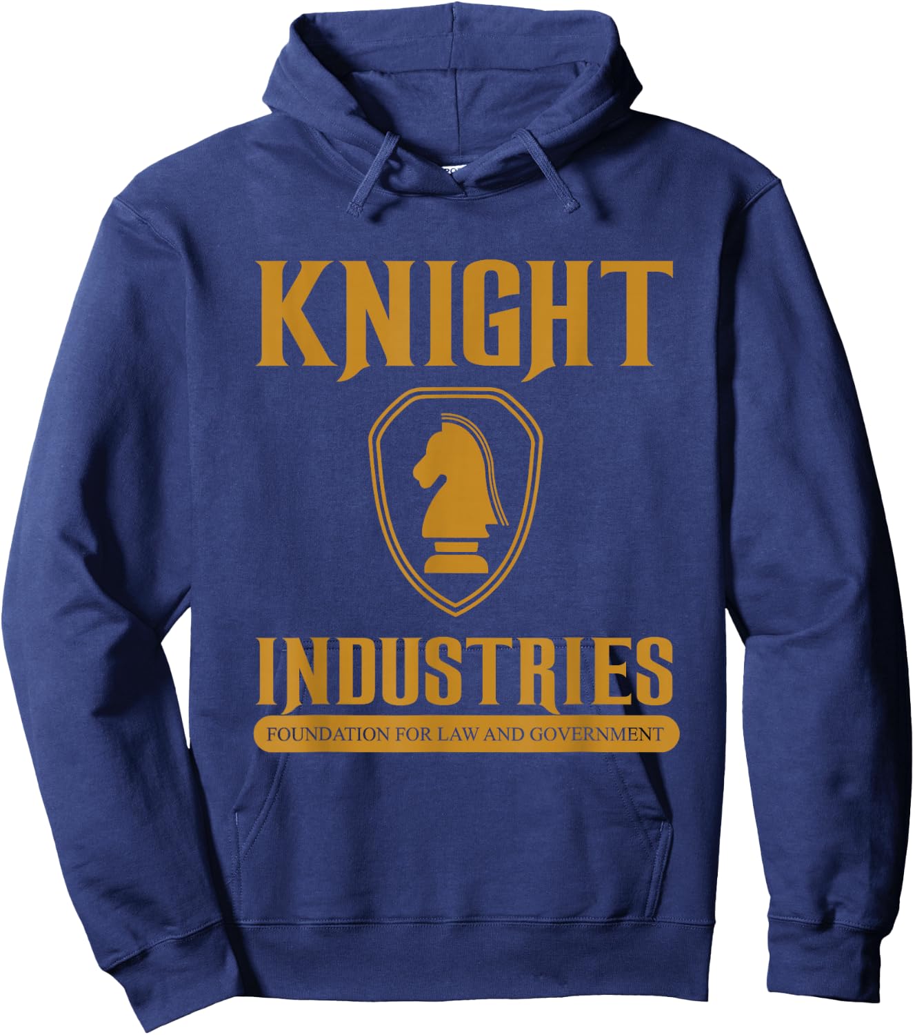 Knight Industries , black Hoodie - Hoodie | Navy