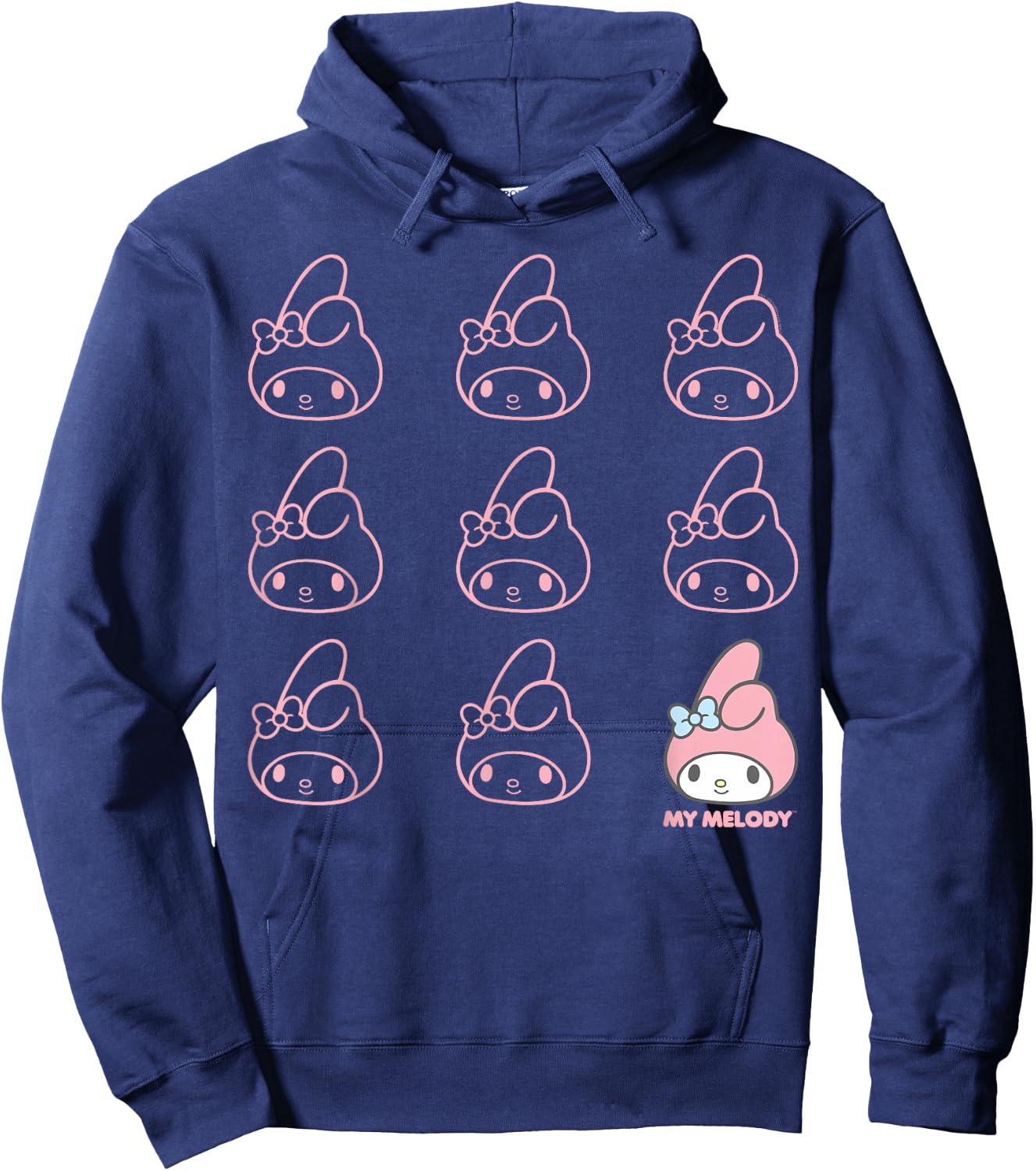 My Melody Real Hoodie - Hoodie | Navy