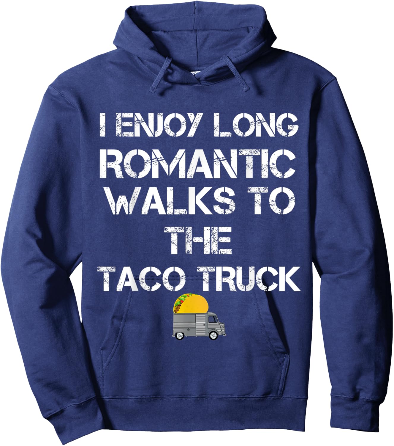 Funny Taco Hoodie - Hoodie | Navy