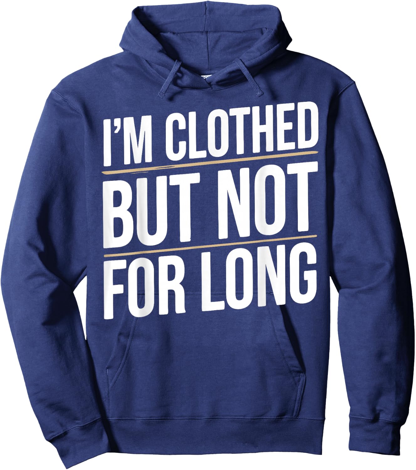 Nudist Camp Naturism Nudity Funny Naturist Hoodie - Hoodie | Navy