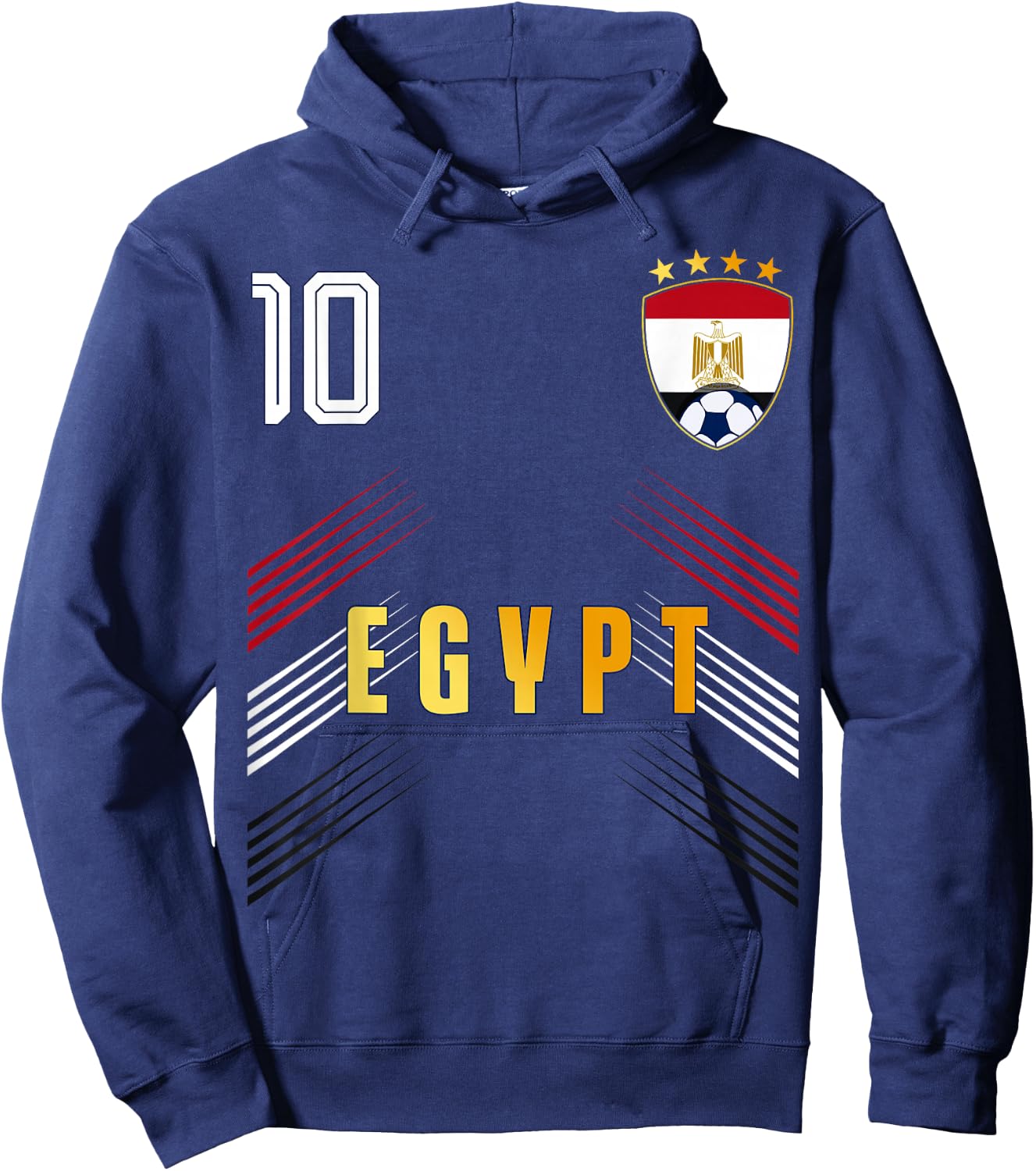 Egypt Flag Egyptian Pride Lovers Retro Hoodie - Hoodie | Navy