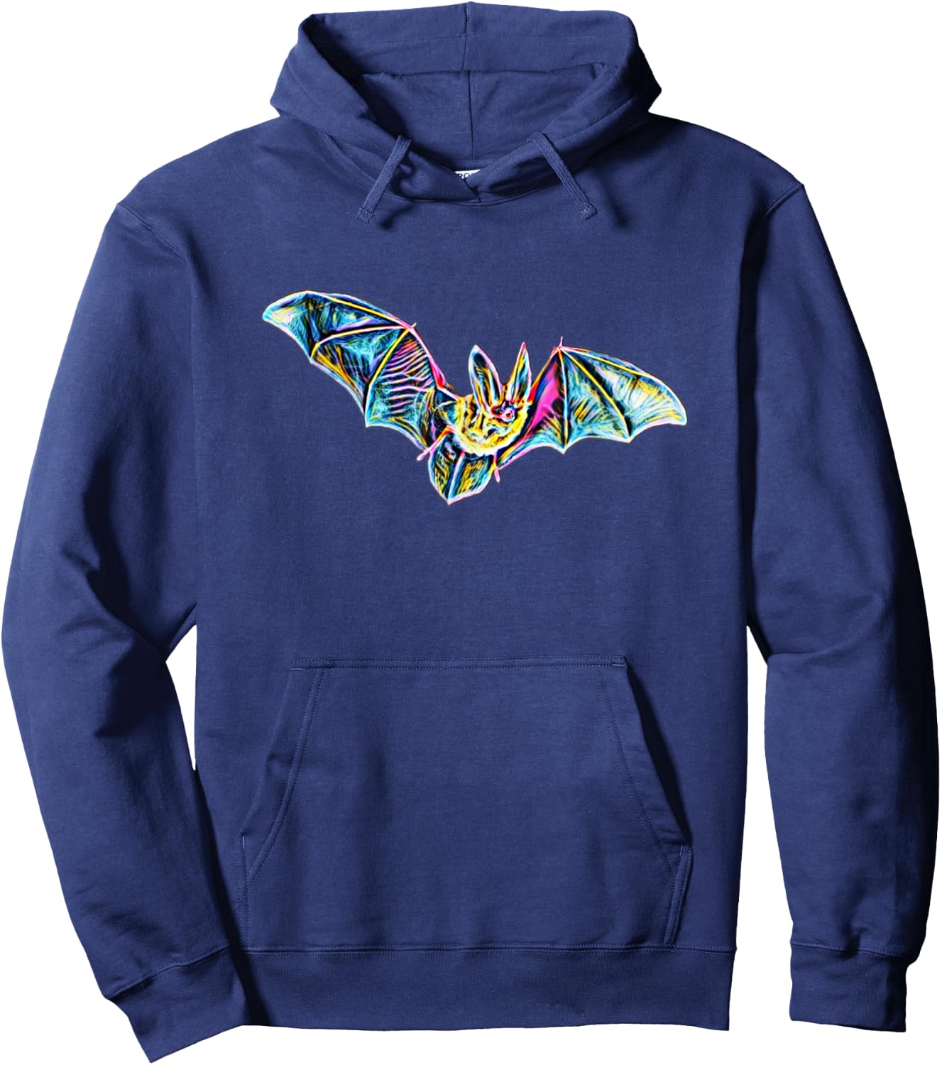 Fledermaus Vampir Halloween Fledermäuse Hoodie - Hoodie | Navy