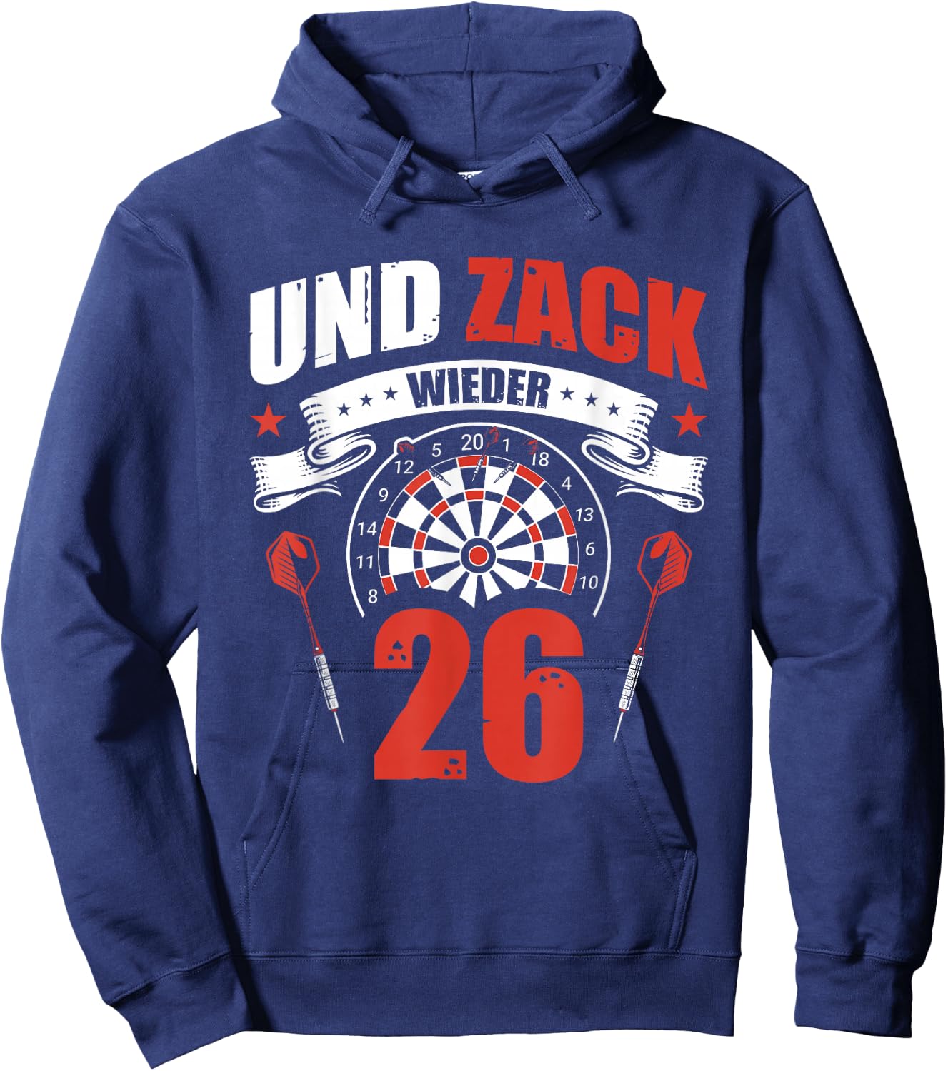 Dart and Zack Again 26 , black Hoodie - Hoodie | Navy