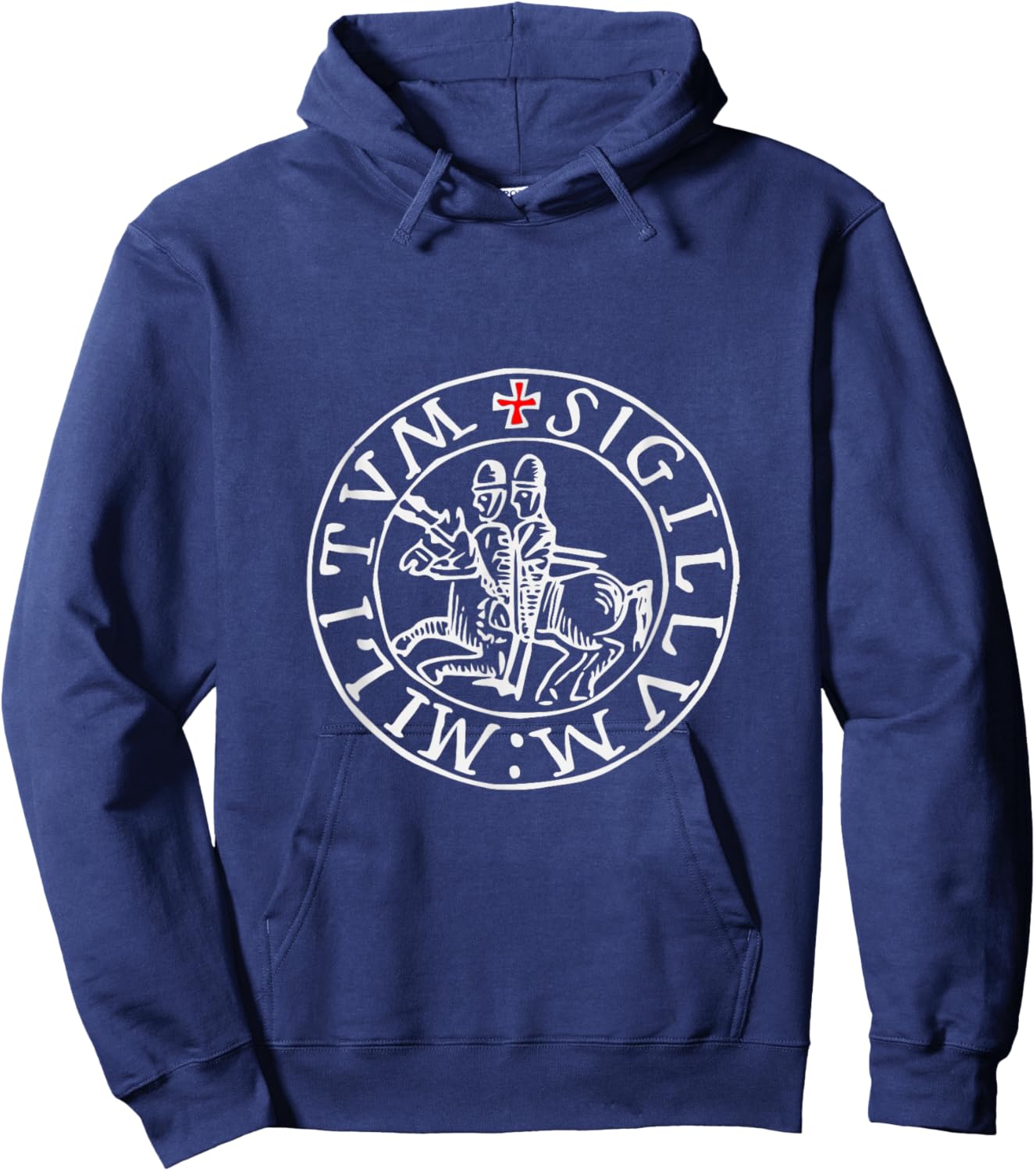 Templar Knights' Seal Hoodie - Hoodie | Navy
