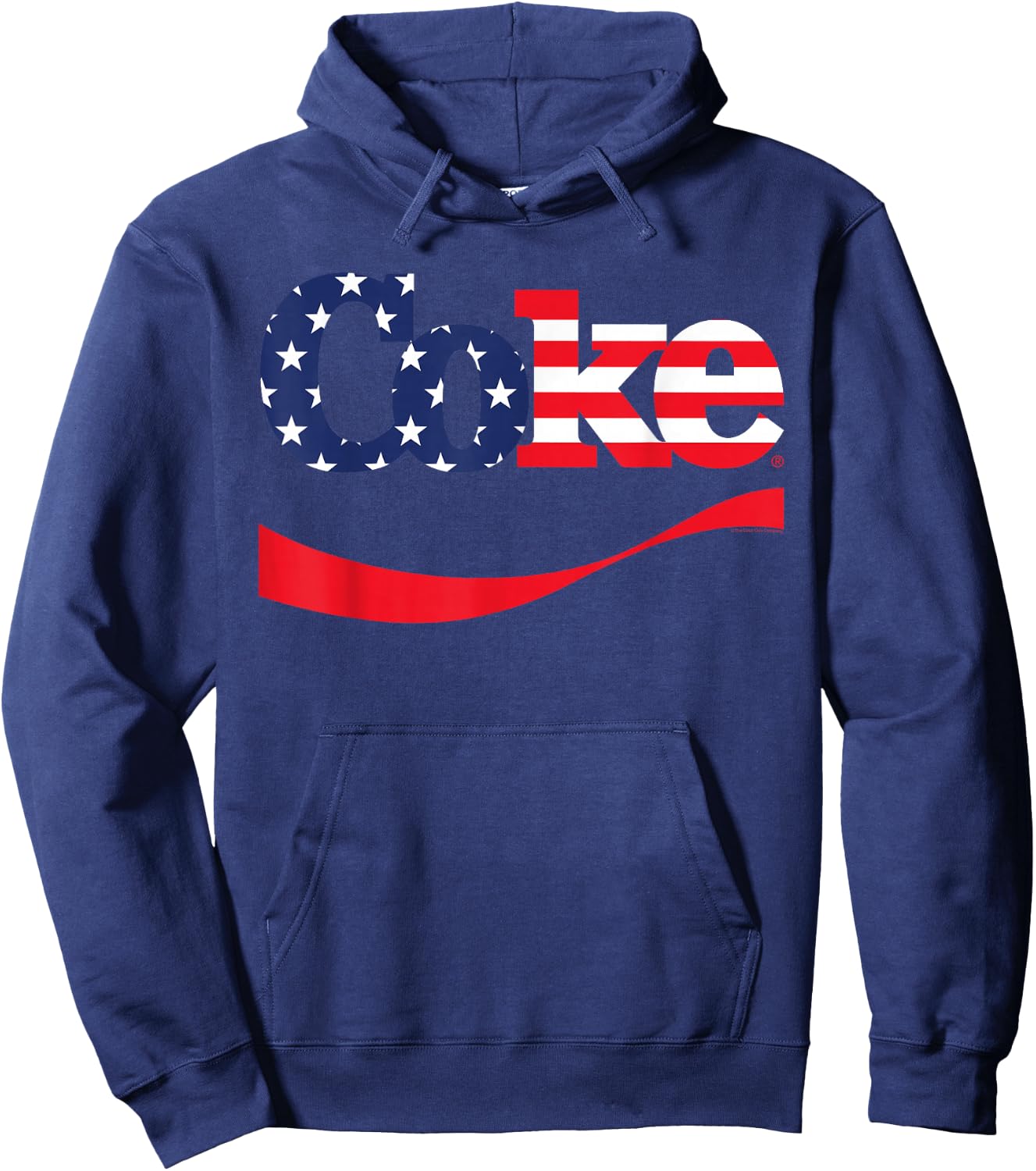 Coca-Cola - Flag Hoodie - Hoodie | Navy