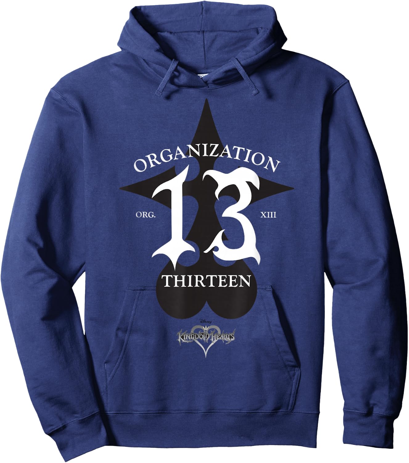 Disney Kingdom Hearts Organization Thirteen Hoodie - Hoodie | Navy