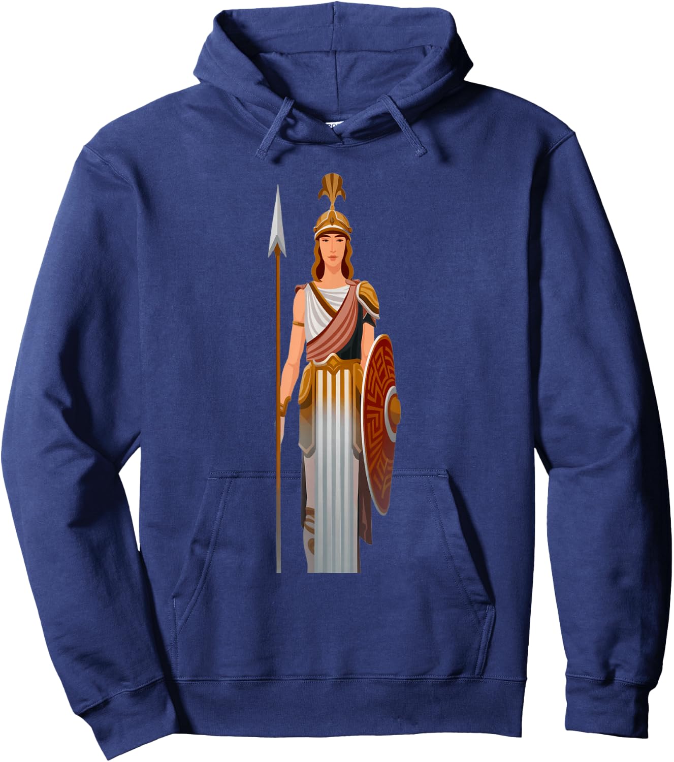 Athéna , Black, S Hoodie - Hoodie | Navy