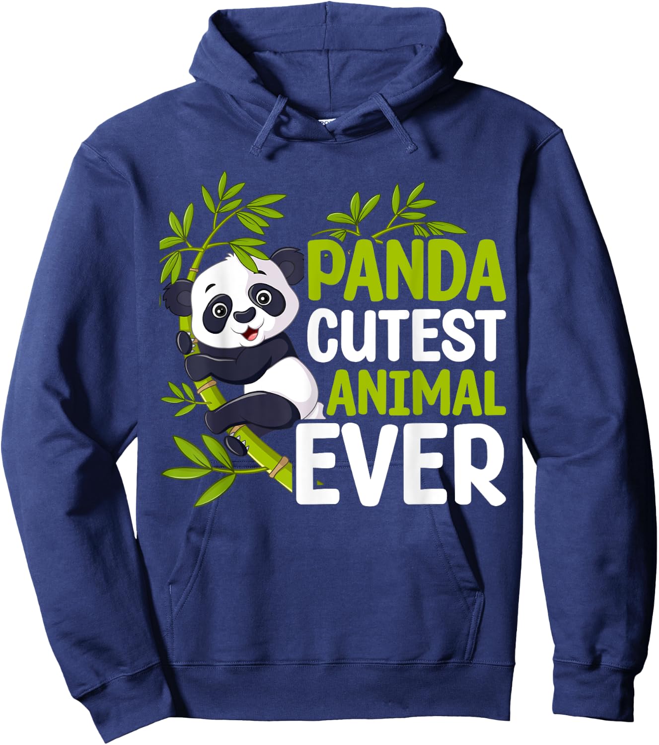 Panda Cutest Animal Ever Hoodie - Hoodie | Navy