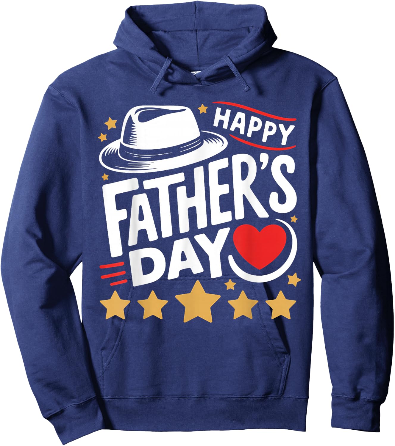 Happy Father's Day for Dad Women Men 2026 Hoodie - Hoodie | Navy