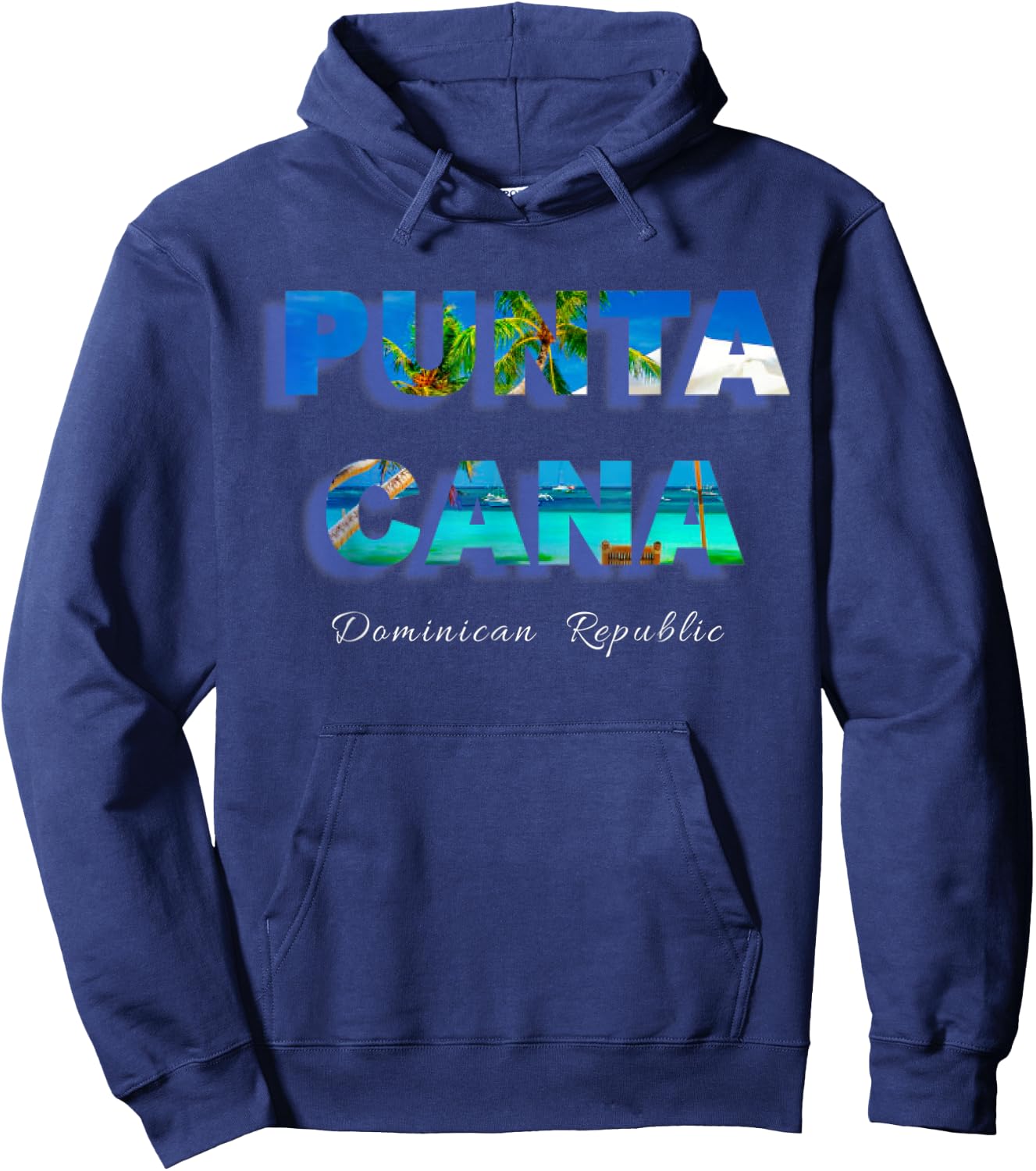 Punta Cana Dominican Republic Souvenir Gift Hoodie - Hoodie | Navy