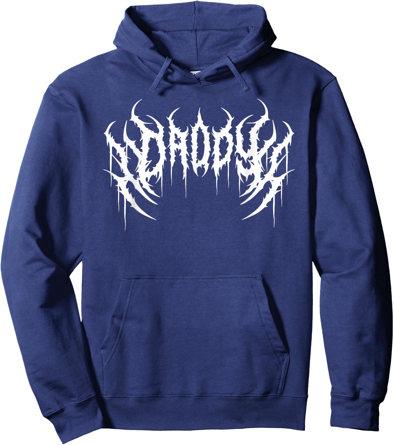 Hardcore Heavy Metal Daddy Hoodie - Hoodie | Navy