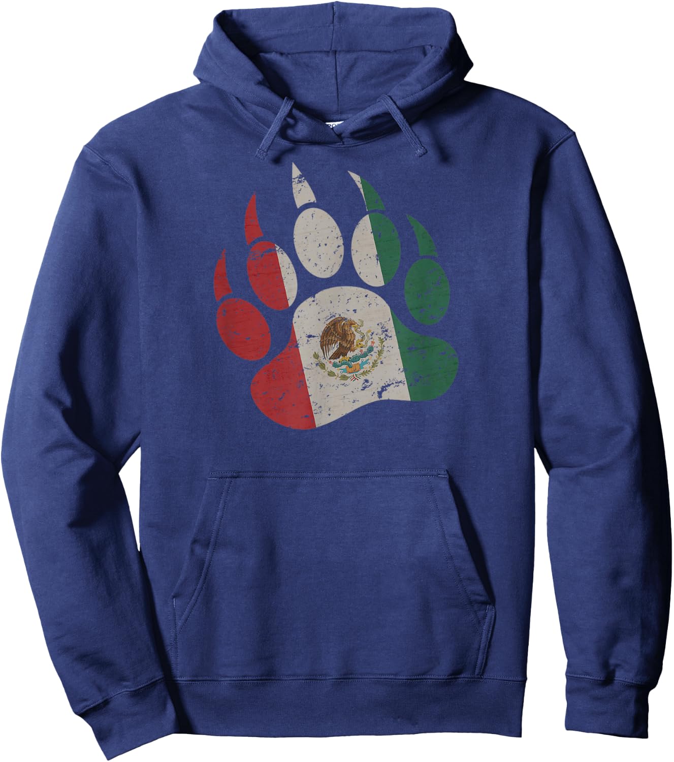 Mexican Bear Paw - Gay Bear Hoodie - Hoodie | Navy