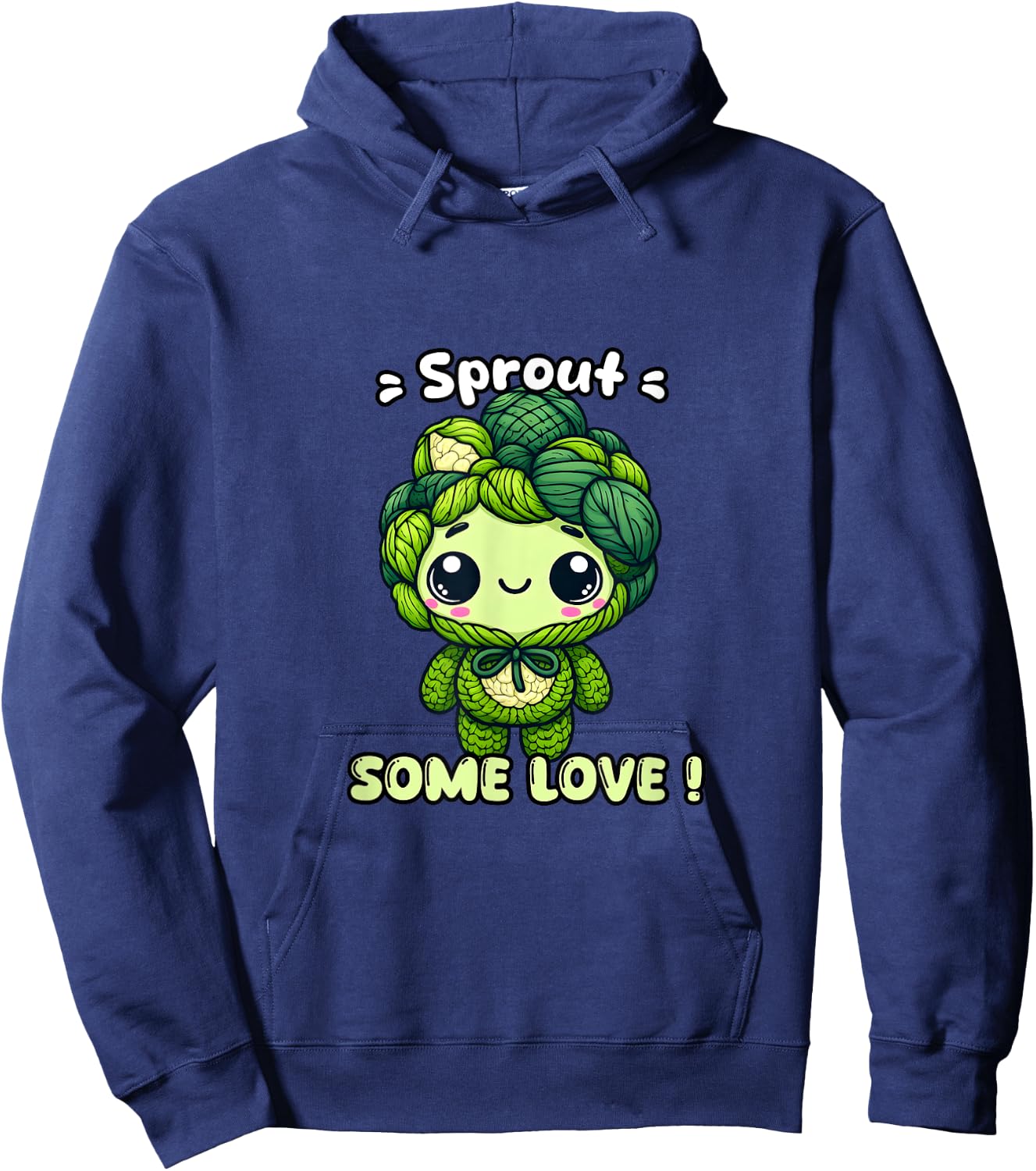 Brussels Sprouts Some Love Hoodie - Hoodie | Navy