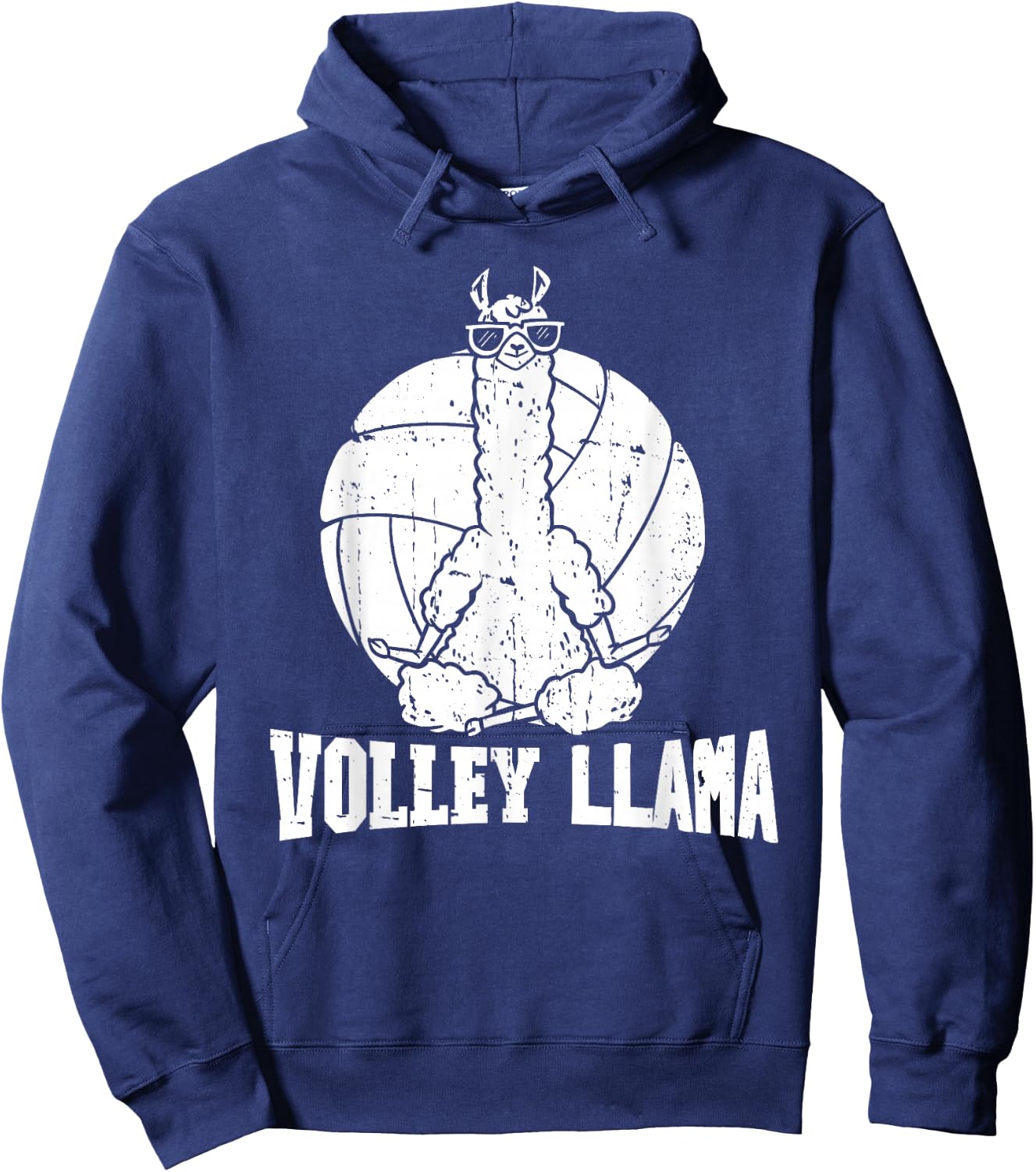 Volley Llama Hoodie - Hoodie | Navy