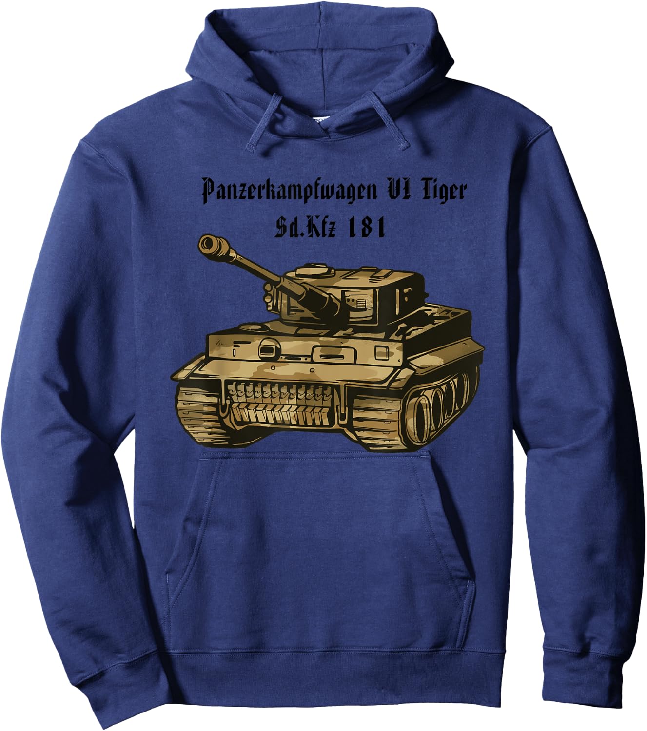 Tiger Sd.Kfz 181 Tank German Army Hoodie - Hoodie | Navy