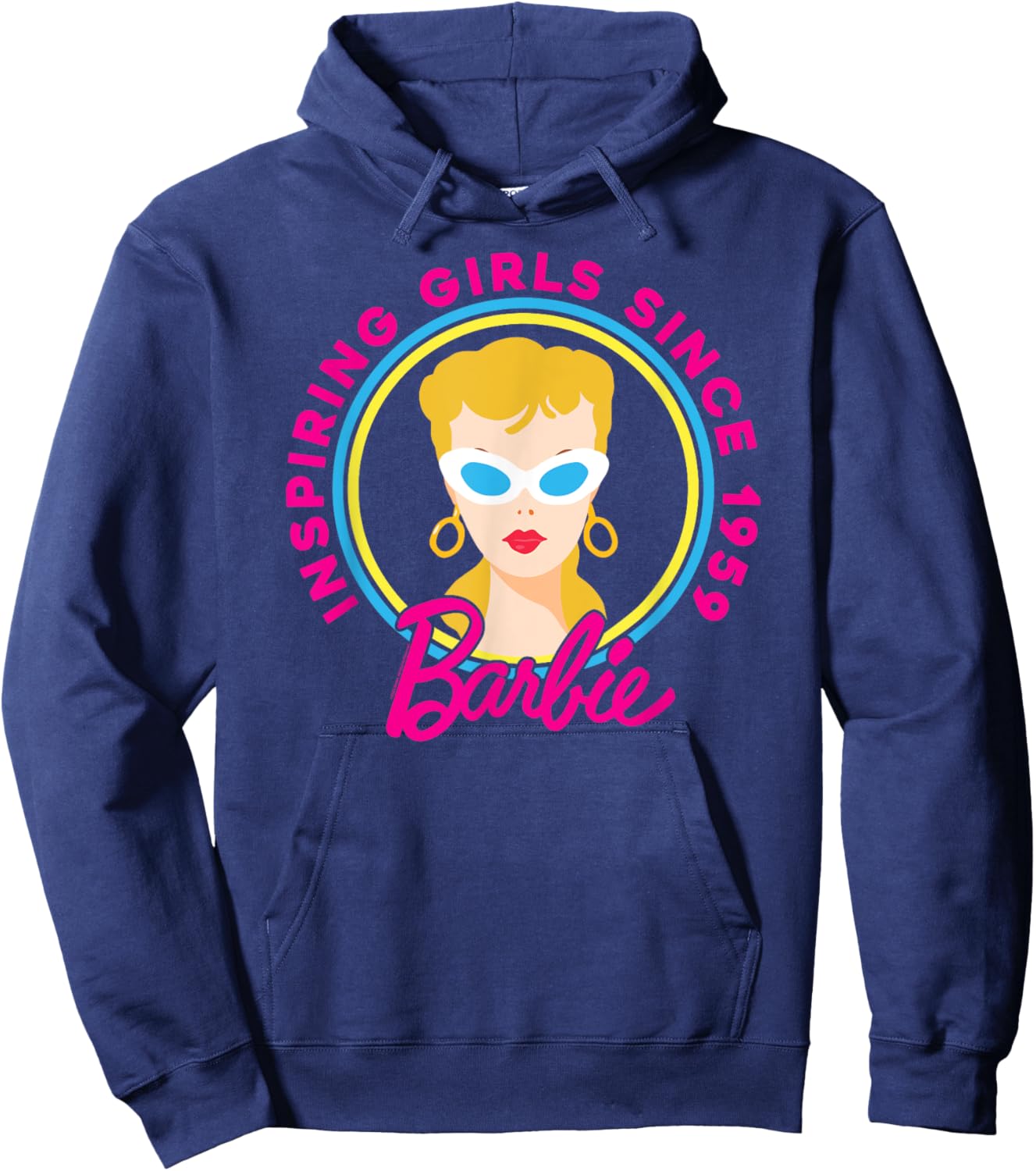 Barbie Inspirational Girls' , black Hoodie - Hoodie | Navy