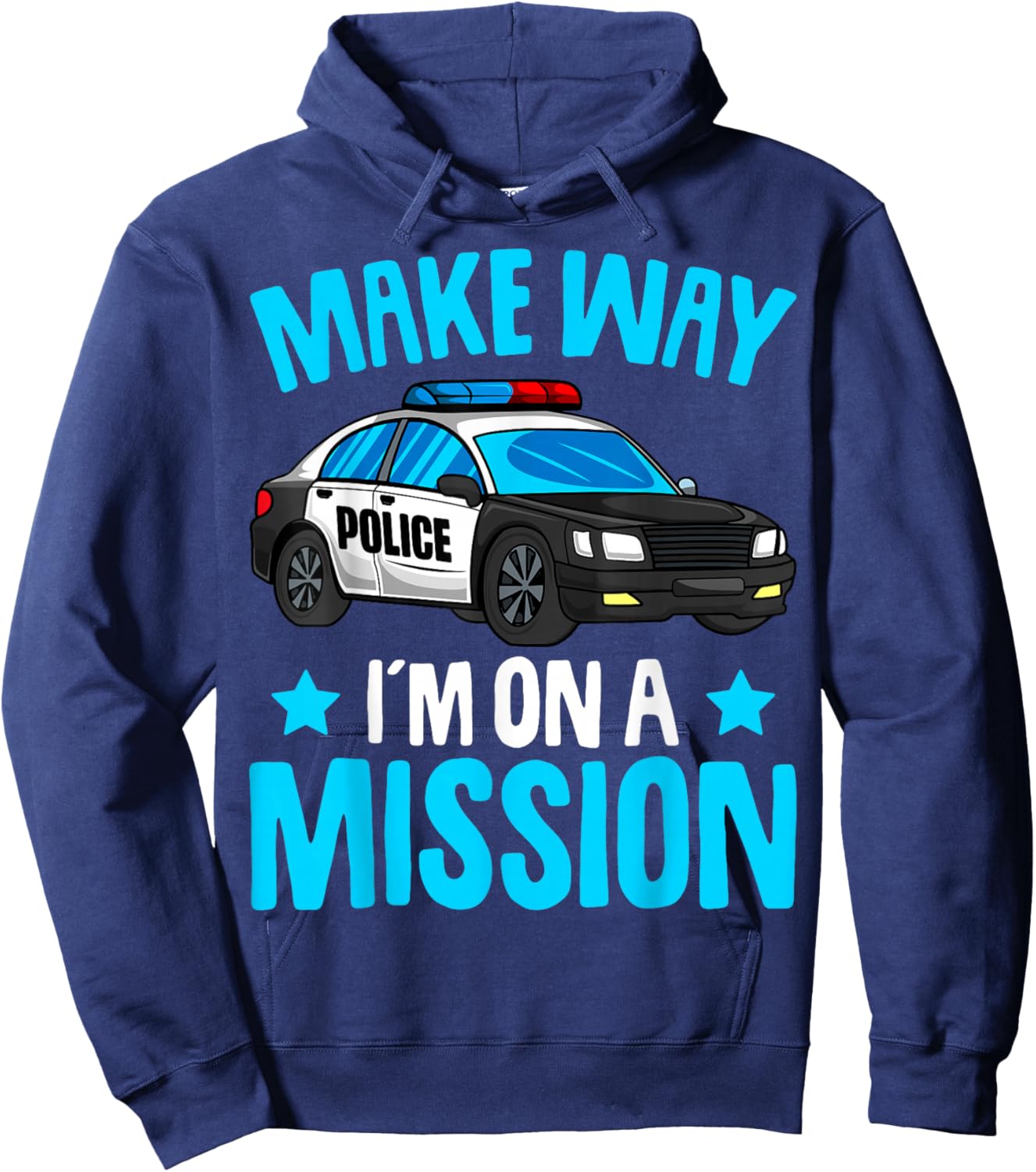 Police Officer Policeman Cop Boys Kids Toddler Hoodie - Hoodie | Navy