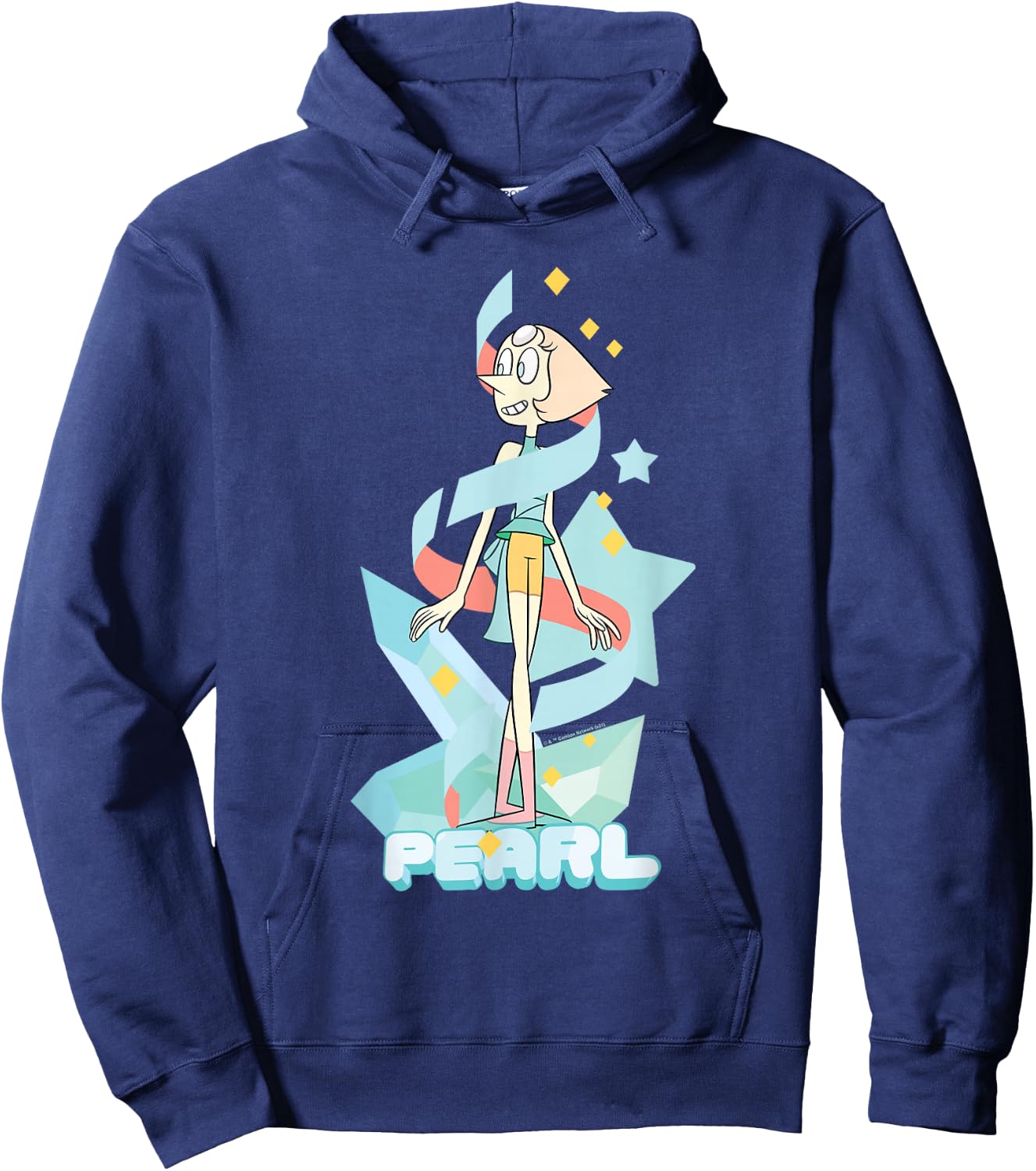 Steven Universe Pearl Power Hoodie - Hoodie | Navy