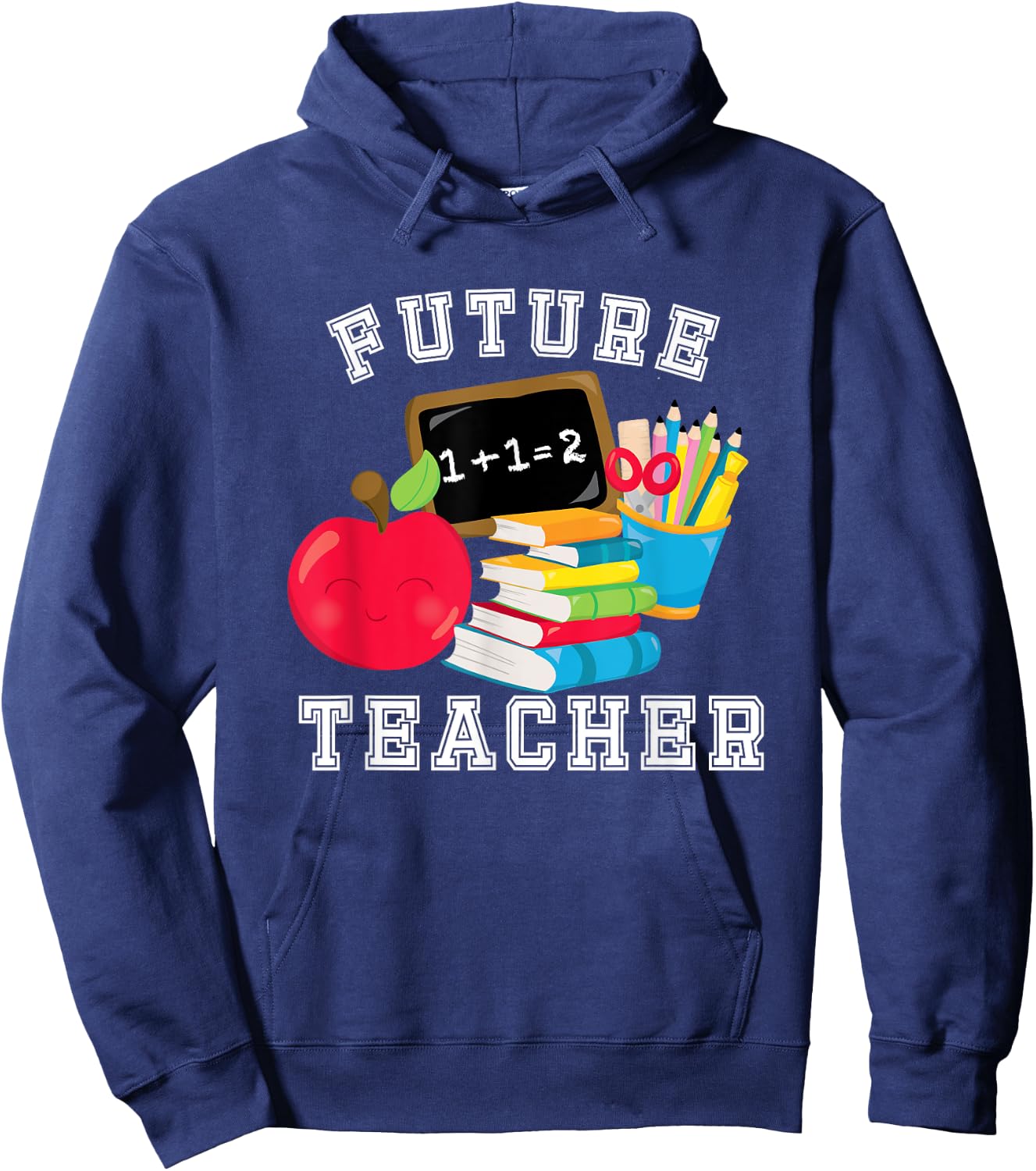 Future Teacher Costume for Adults and Kids Hoodie - Hoodie | Navy