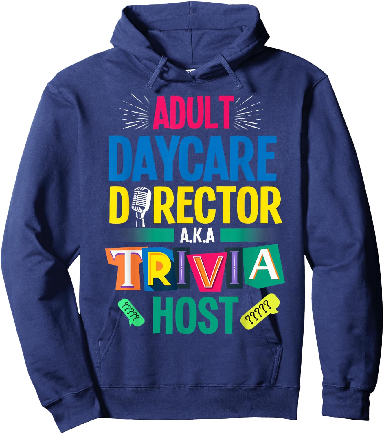 Trivia Night Host Hoodie - Hoodie | Navy