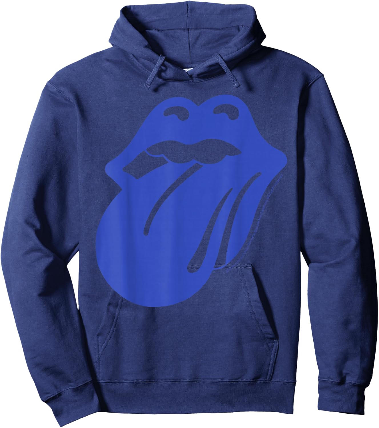 Rolling Stones Offizielles Blau & Lonesome 72 Hoodie - Hoodie | Navy