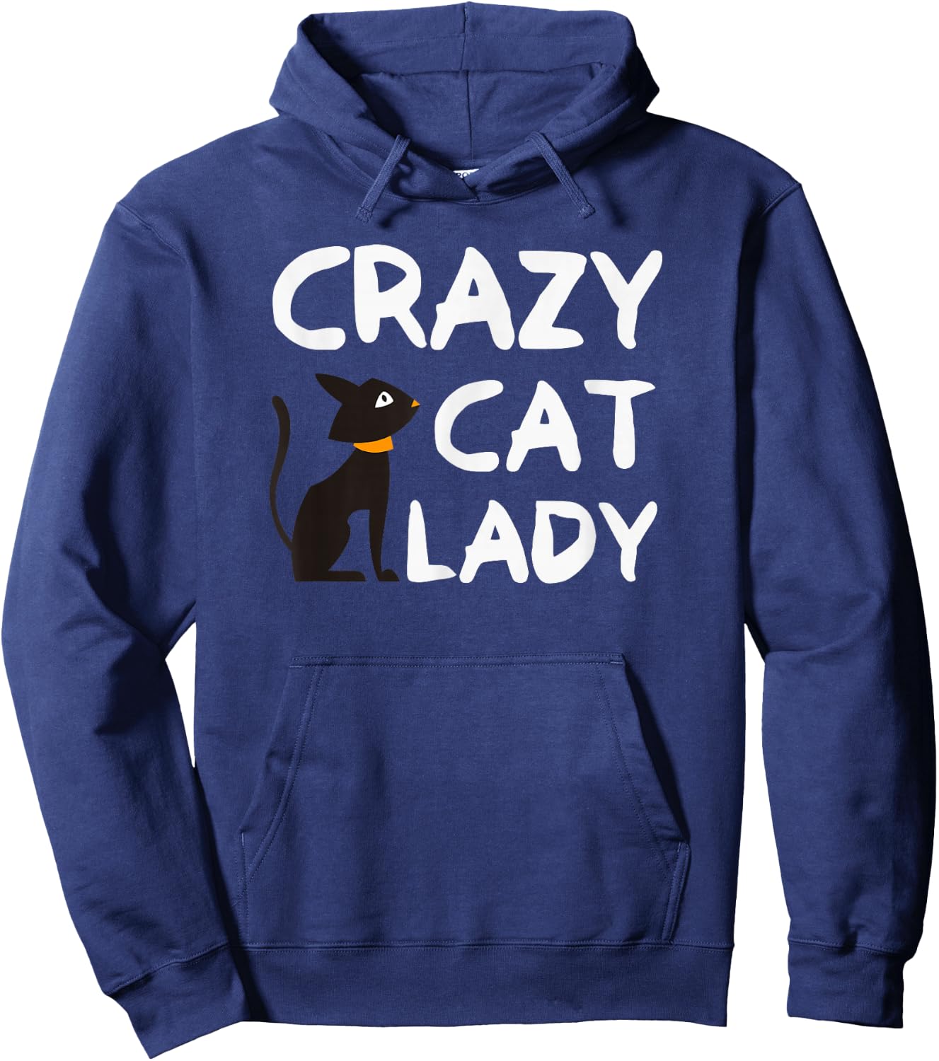 Crazy Cat Lady Hoodie - Hoodie | Navy