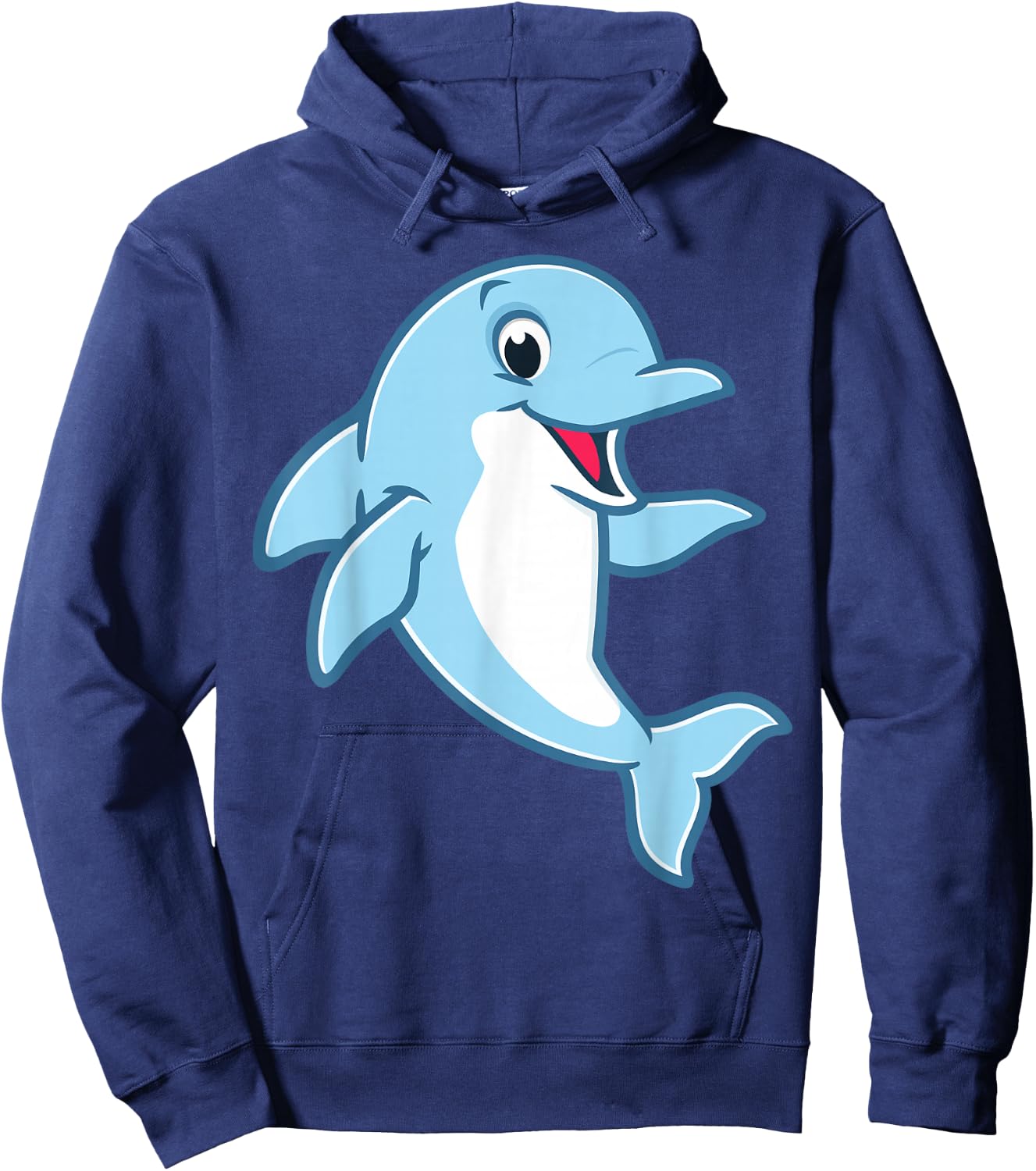 Cute Dolphin Hoodie - Hoodie | Navy