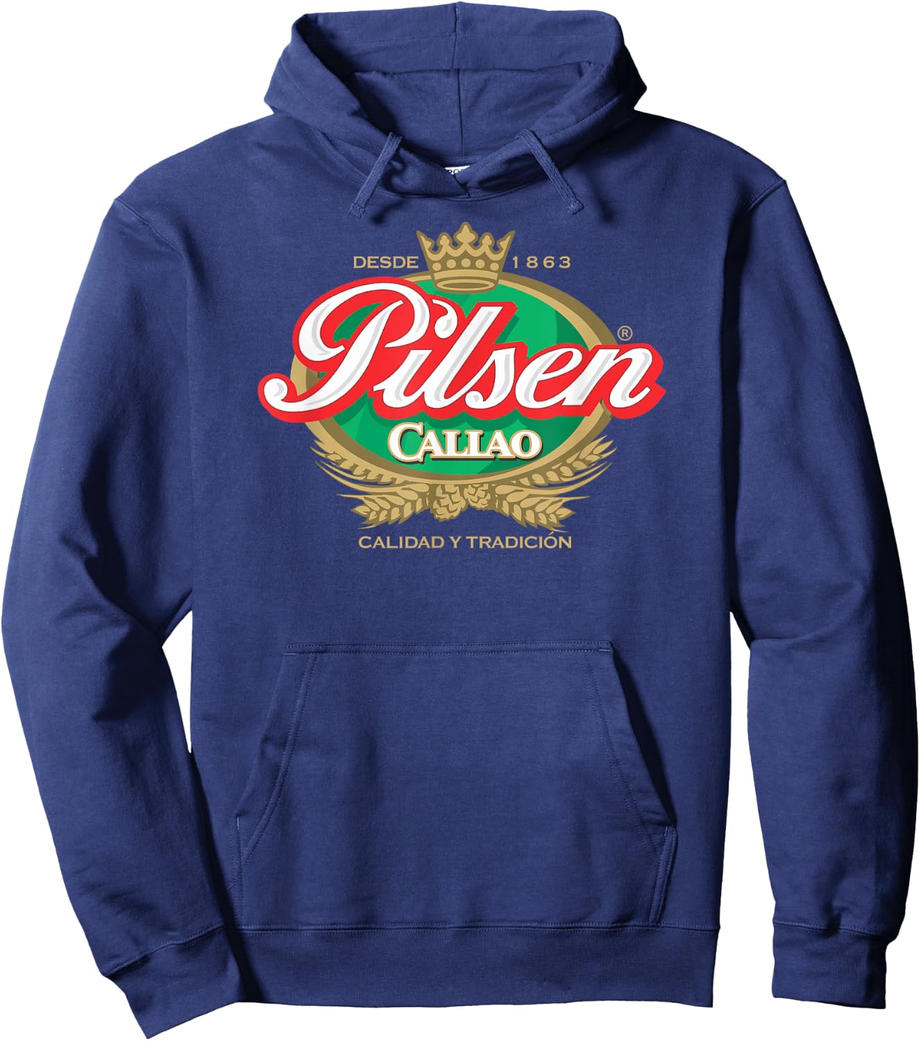 Cerveza Pilsen Callao Marca Peru Peruvian Drink Hoodie - Hoodie | Navy