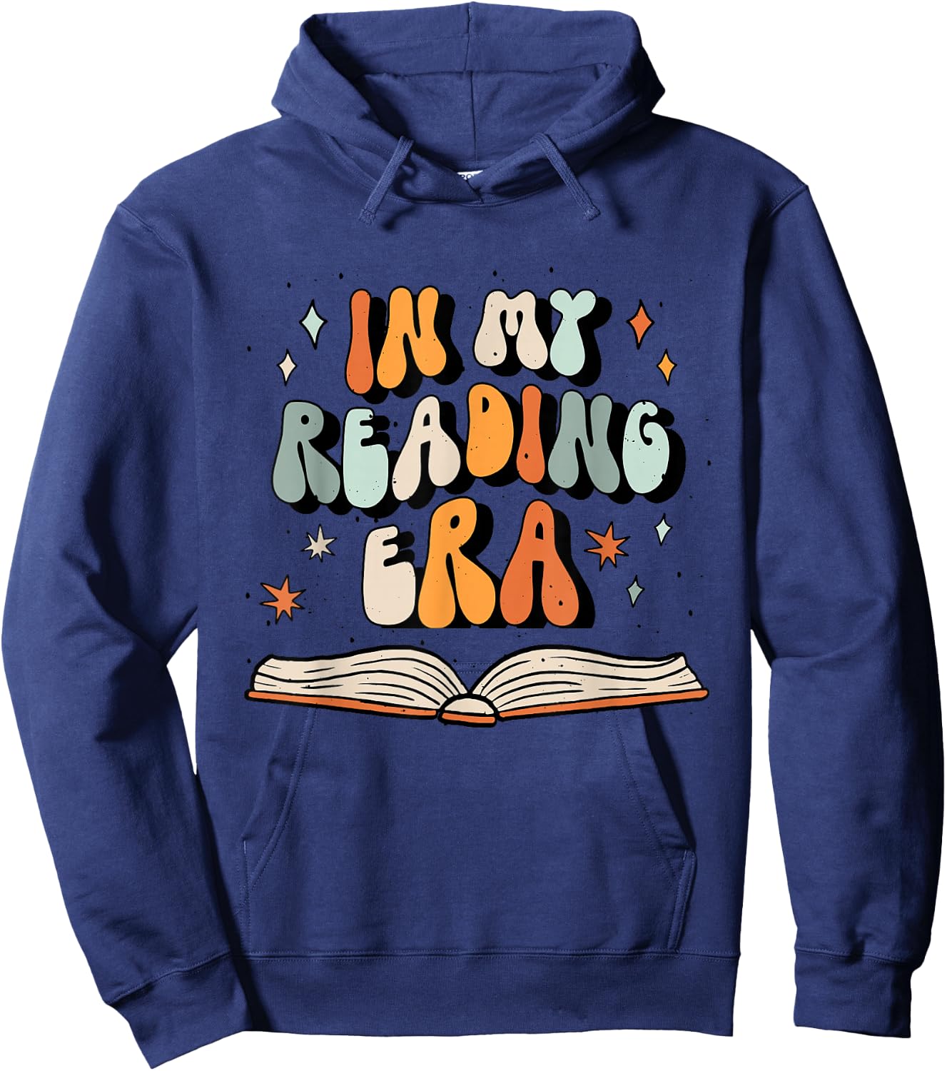 In My Reading Era | Book Reading Hoodie - Hoodie | Navy