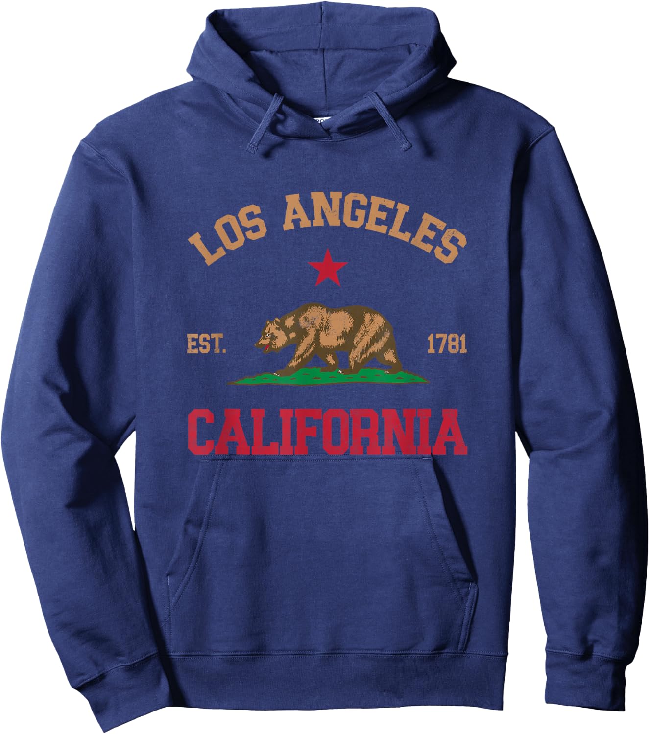 Los Angeles, Kalifornien Hoodie - Hoodie | Navy