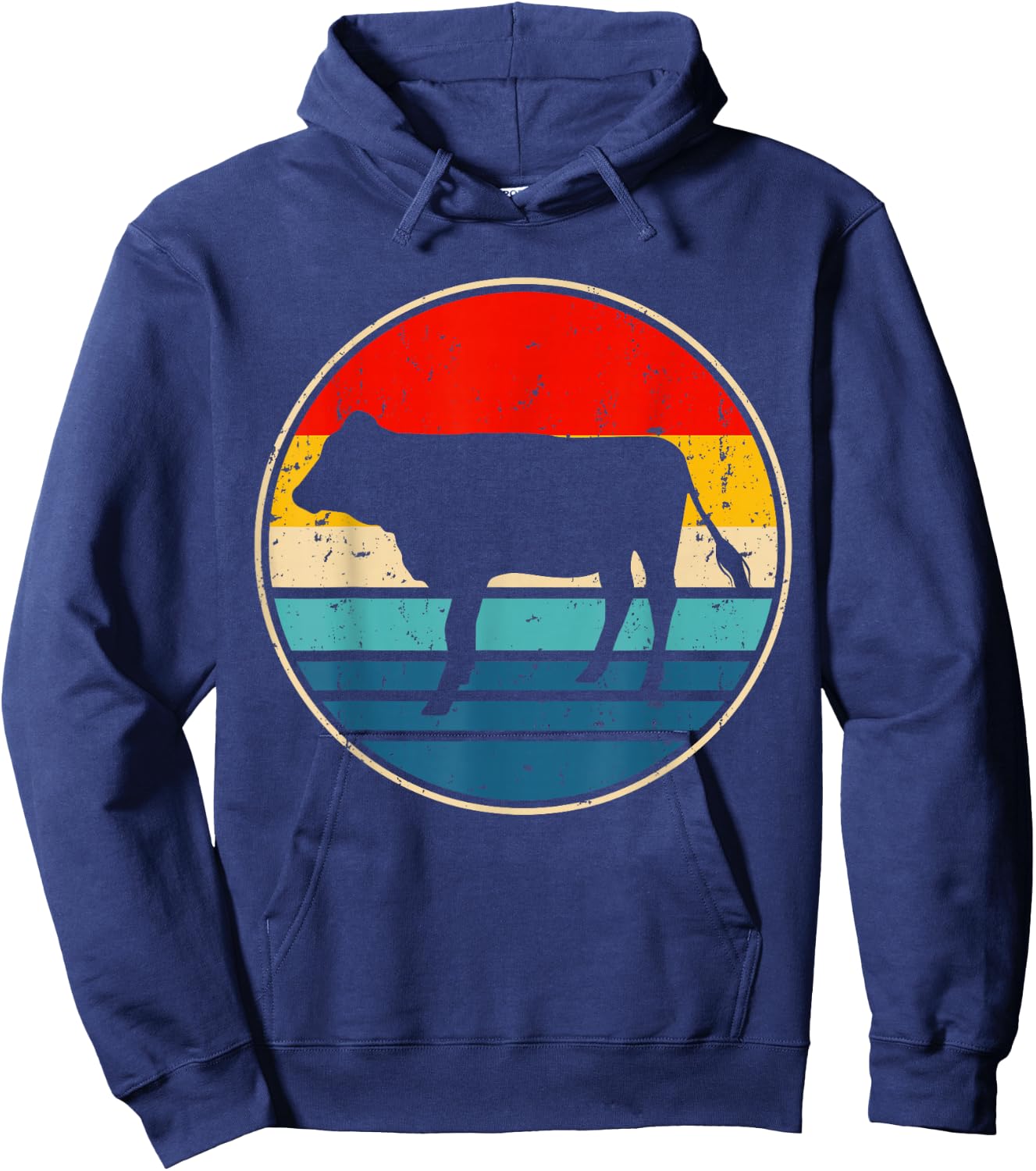 Cow Hoodie - Hoodie | Navy