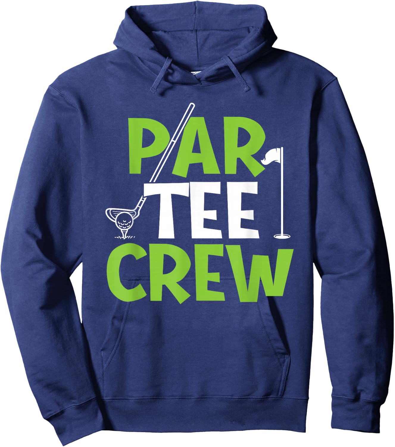Par Crew - Putter Golfer Golf Lover Golfing Hoodie - Hoodie | Navy