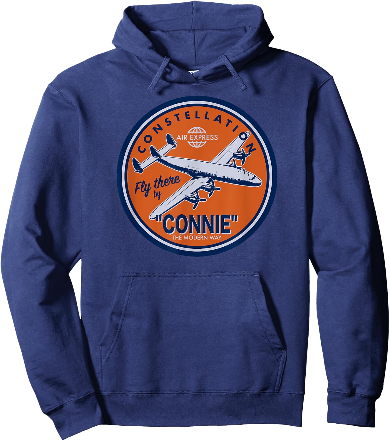 Constellation - Connie Airliner Hoodie - Hoodie | Navy