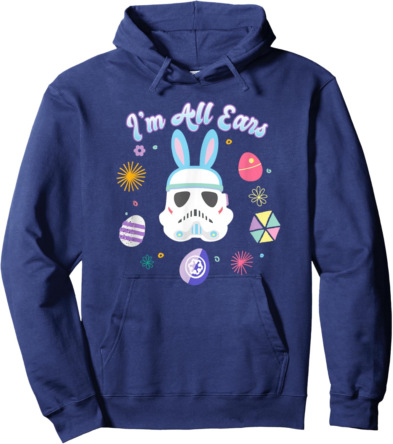 Star Wars Stormtrooper Easter Bunny Ears Hoodie - Hoodie | Navy