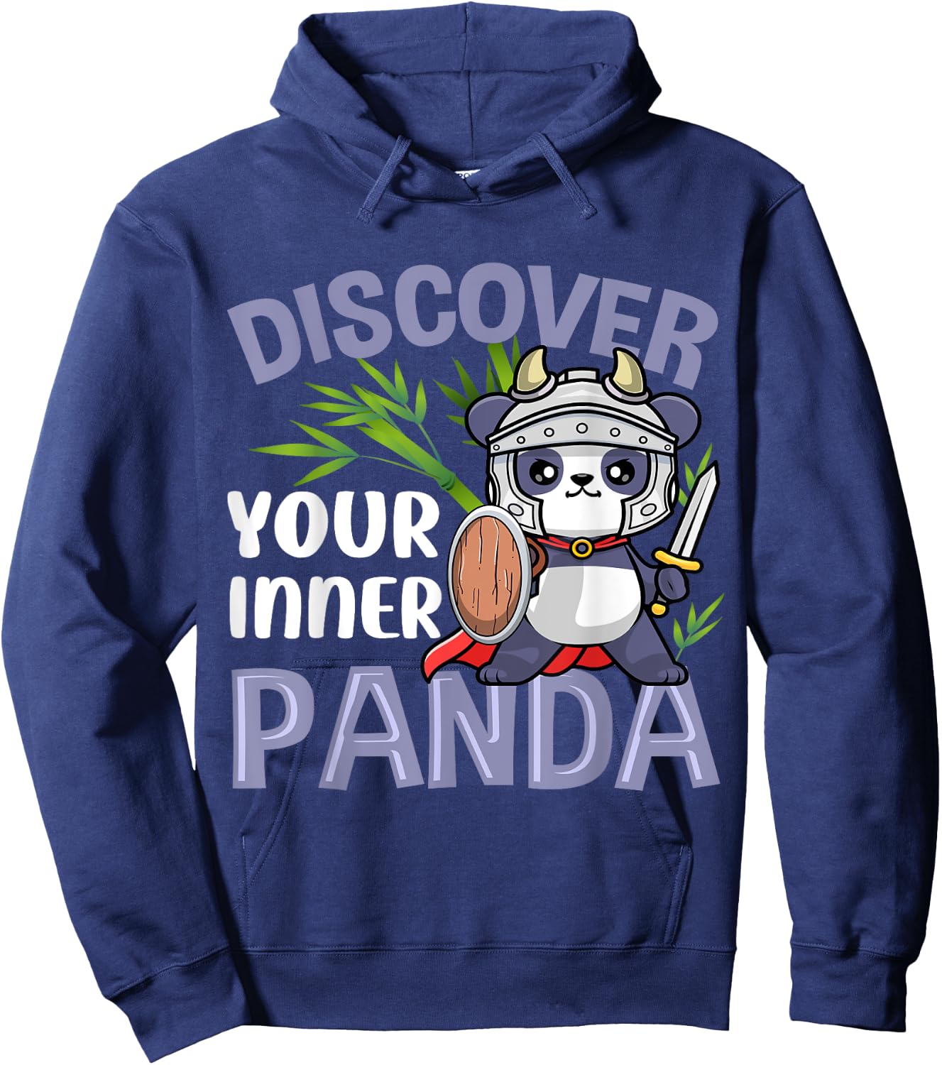 Discover Your Inner Panda Hoodie - Hoodie | Navy